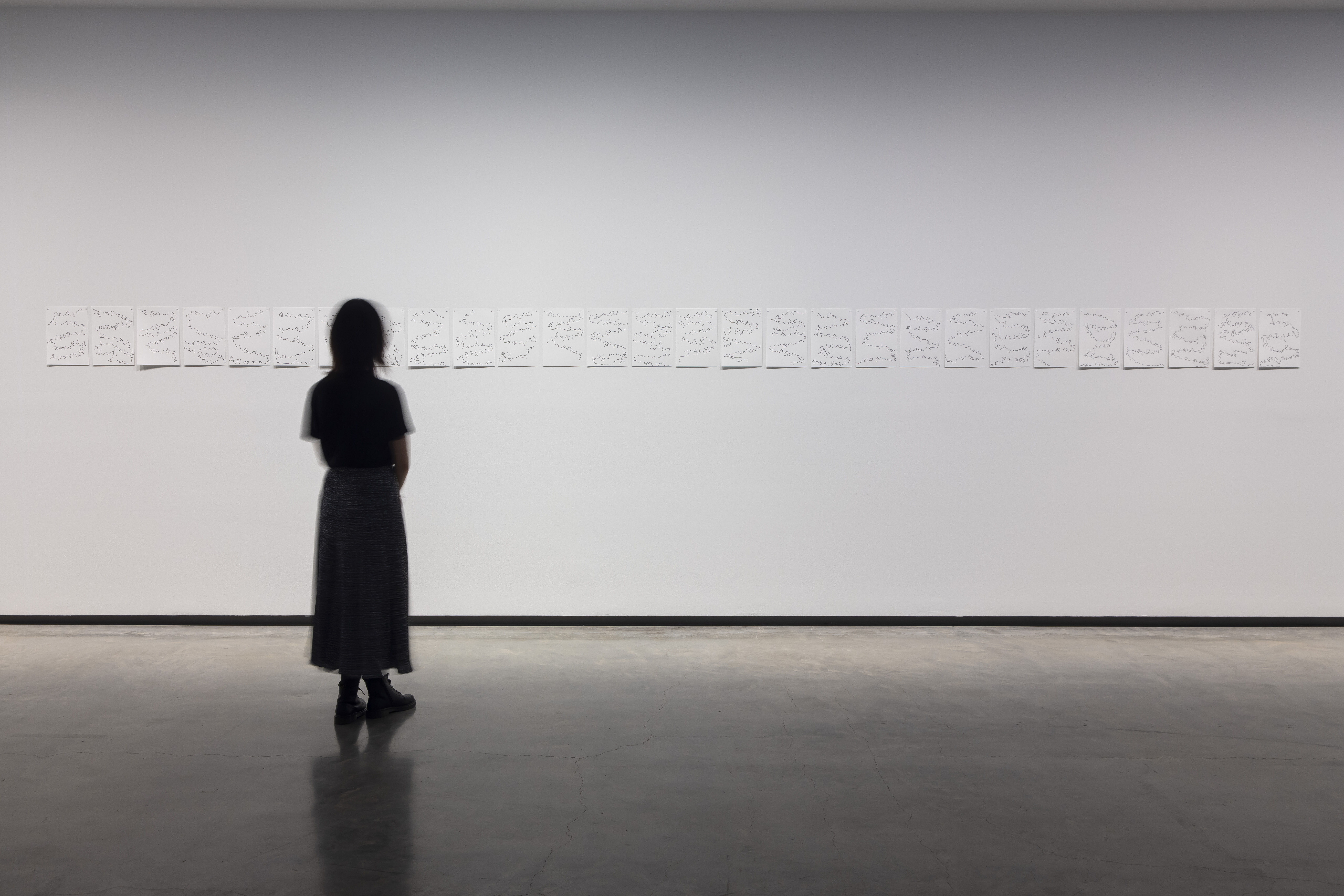 Angela Goh, <em>Gloss</em>, 2021–ongoing, installation view, Primavera 2022: Young Australian Artists, Museum of Contemporary Art Australia, Sydney, 2022, medium variable, image courtesy the artist and Museum of Contemporary Art Australia, © the artist, photograph: Anna Kučera