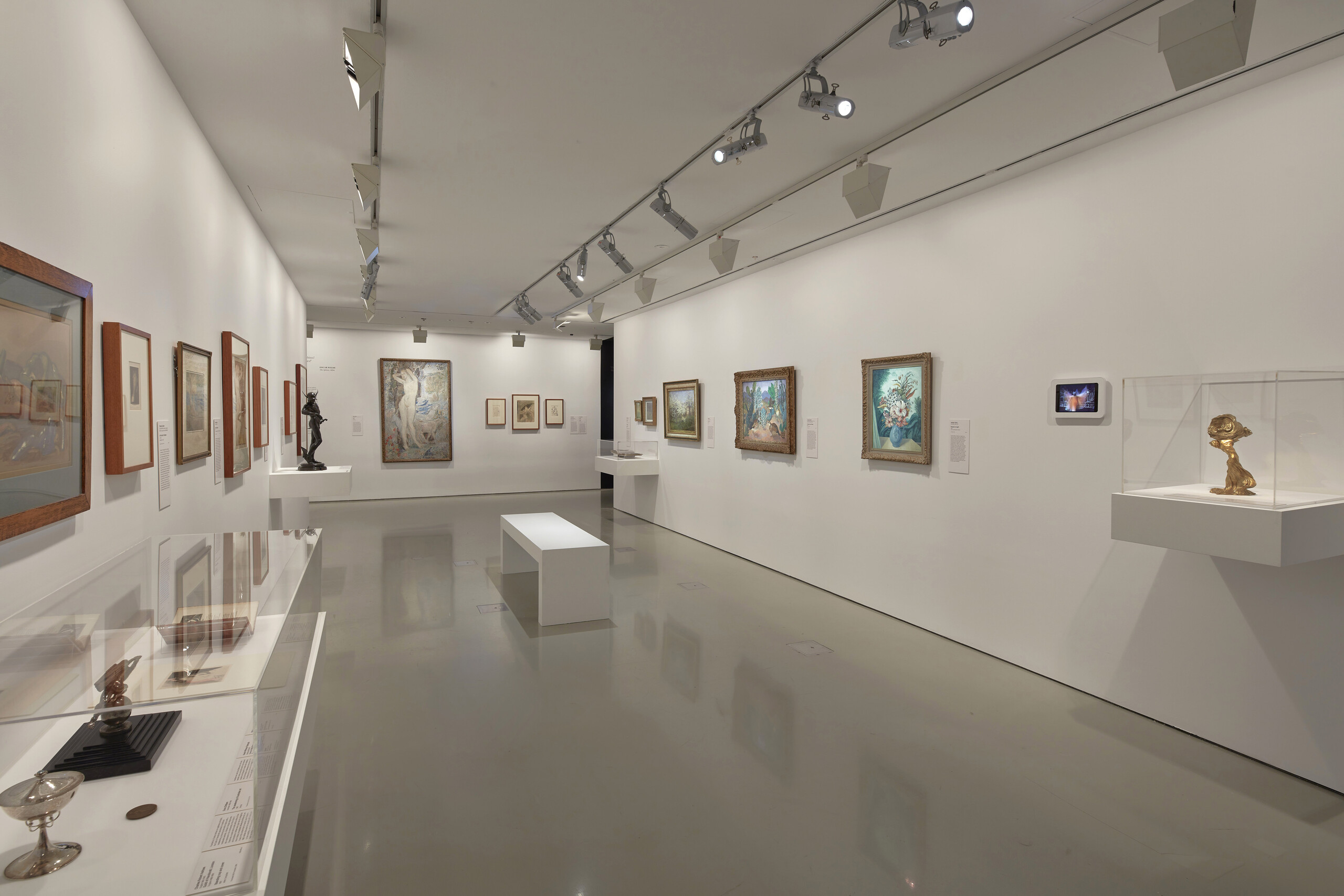 Installation view of <em>QUEER: Stories from the NGV Collection</em> on display from 10 March - 21 August 2022 at NGV International, Melbourne. Photo: Sean Fennessy