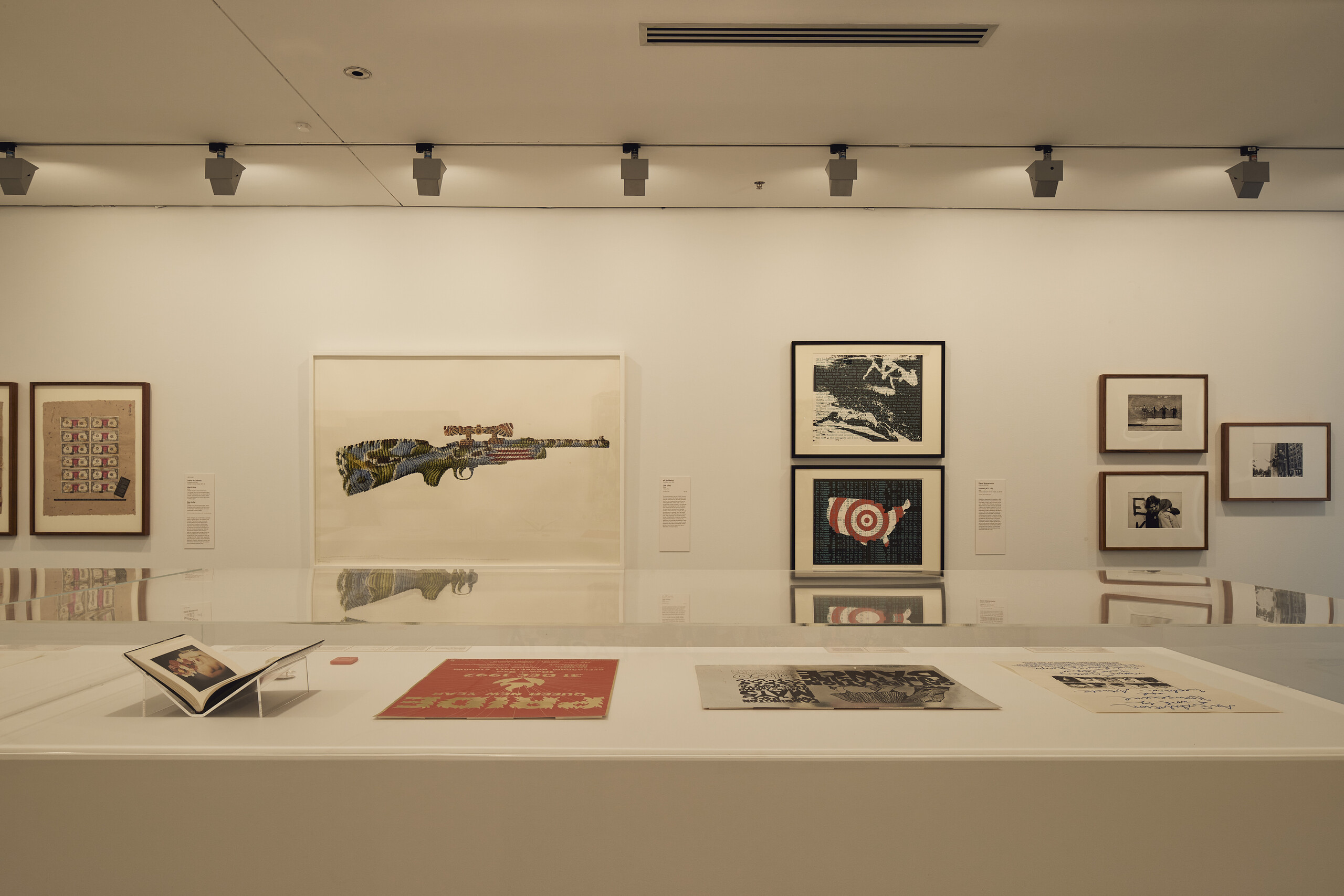 Installation view of <em>QUEER: Stories from the NGV  Collection</em> on display from 10  March  - 21  August  2022  at NGV International, Melbourne. Photo:  Peter Bennetts