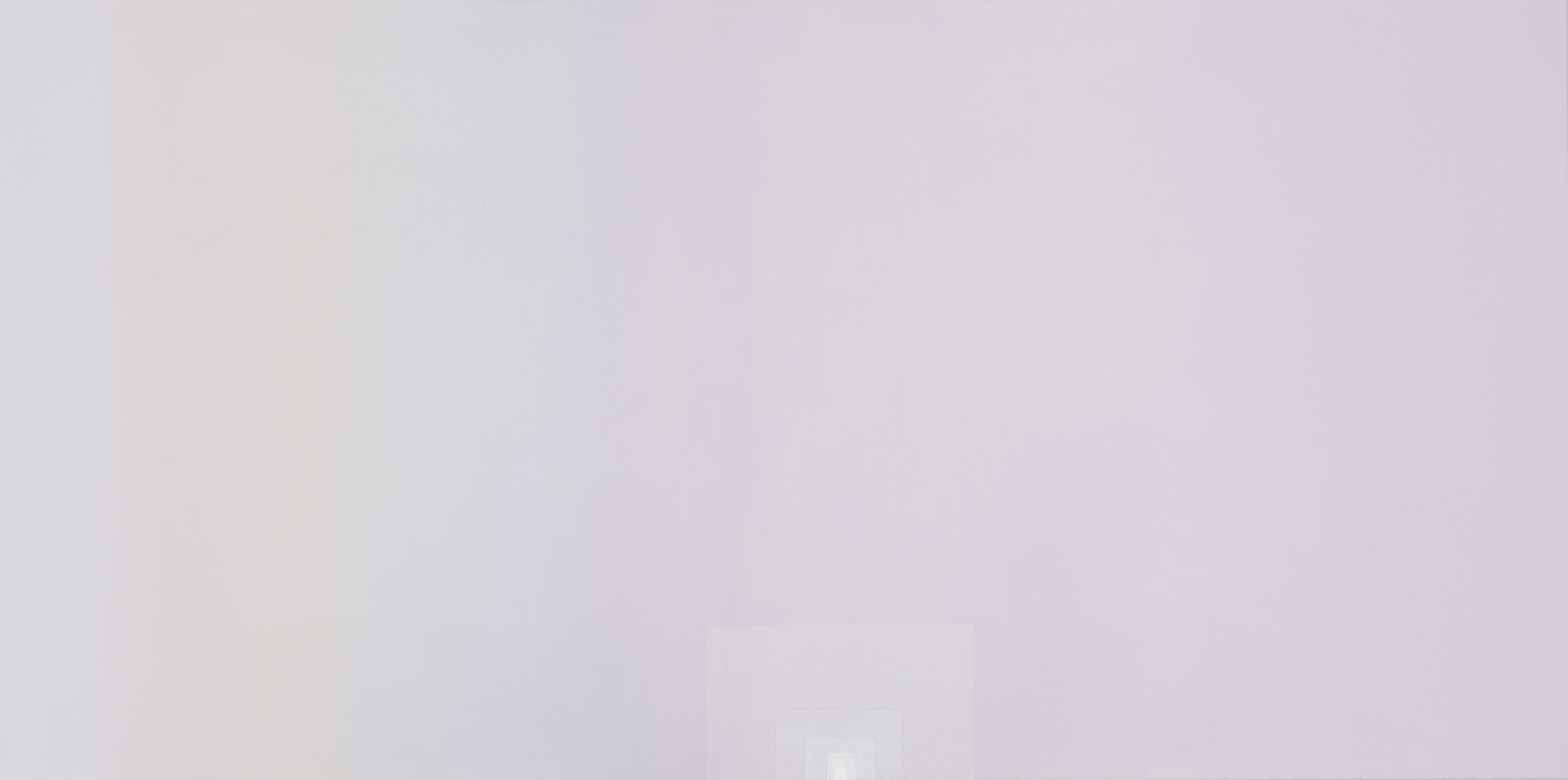 Rosslynd Piggott, <em>Prism veil and multiplied window</em>, 2021-23, oil on linen 50 x 100 cm. Courtesy of the artist and Sutton Gallery, Melbourne. Photo: Christian Capurro