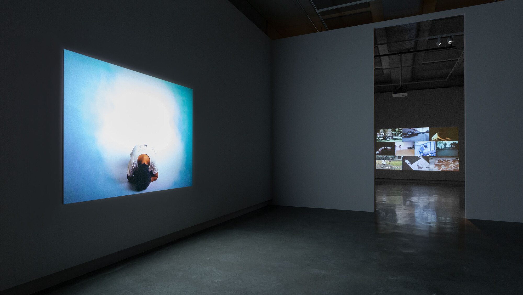 Installation view of Rebecca Belmore, <em>Turbulent Water</em>, Buxton Contemporary, University of Melbourne 2021–22. Courtesy the artist. Photo: Christian Capurro.