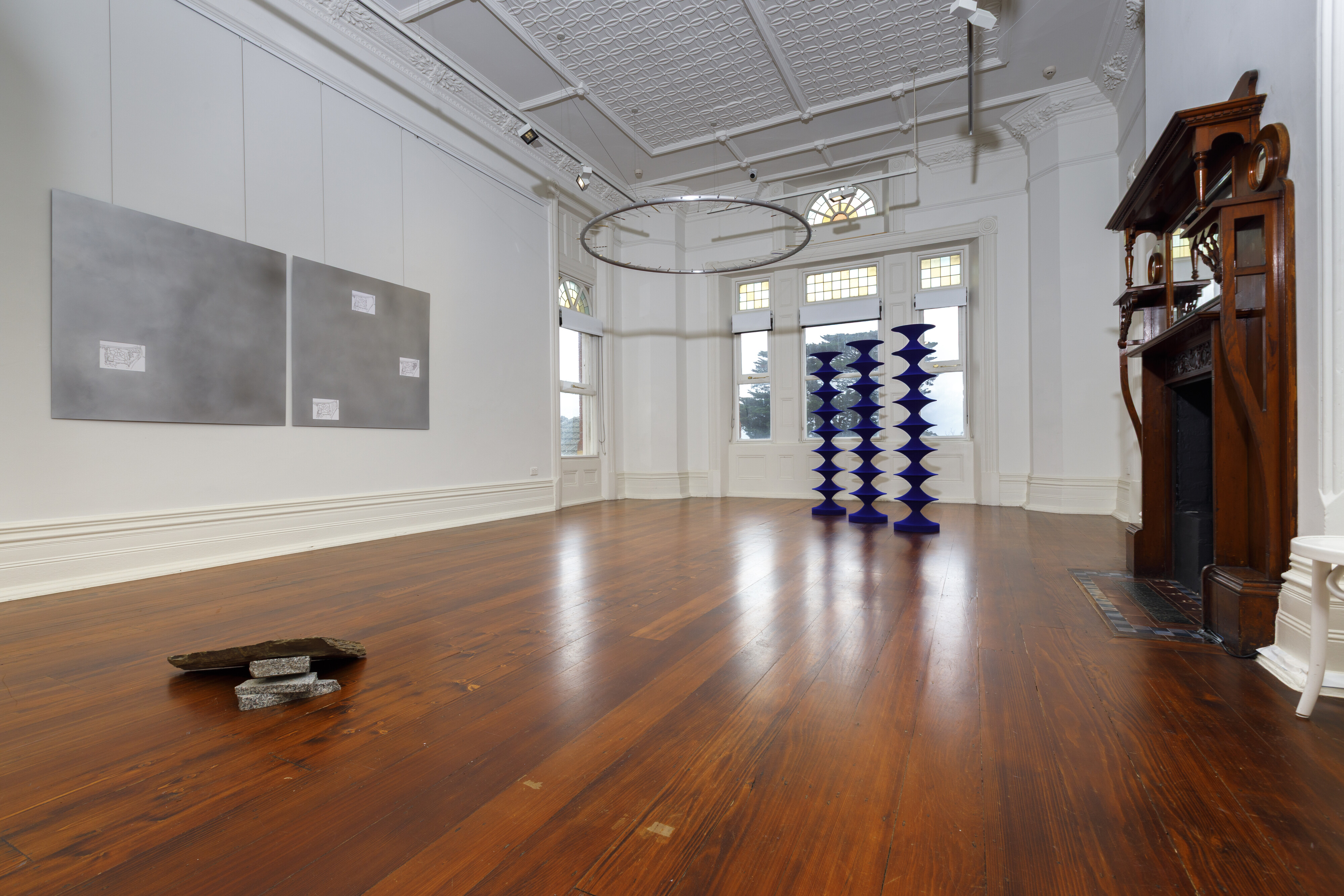 <p>Installation view of <em>Requiem in Power (RIP) </em>by Gabrielle Skye Nehrybecki and Olive Guardiani. Photo: James Henry</p>