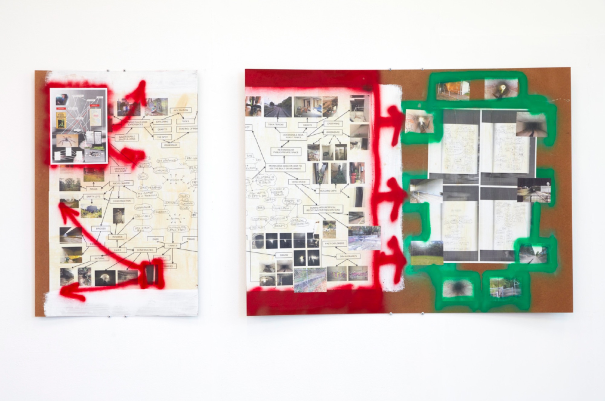 Rory Maley, <em>Thinking Maps 2012–20</em>, 2020.