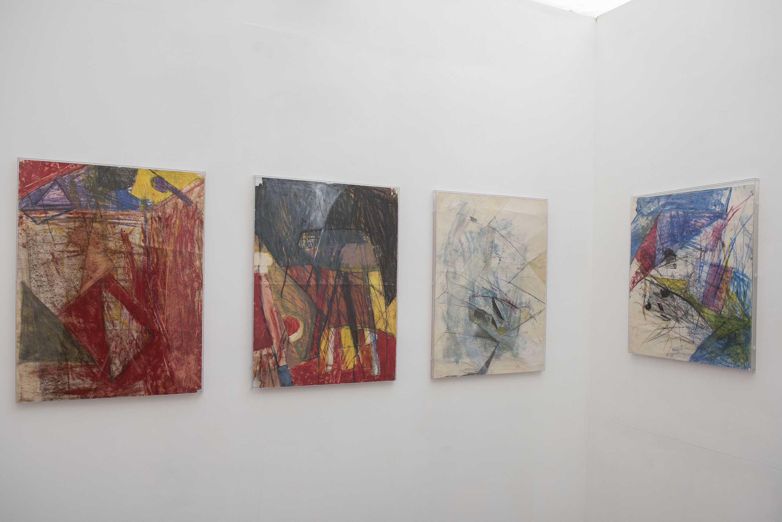 Installation view of <em>Lou Hubbard: 1976</em>, Savage Garden, 2022.