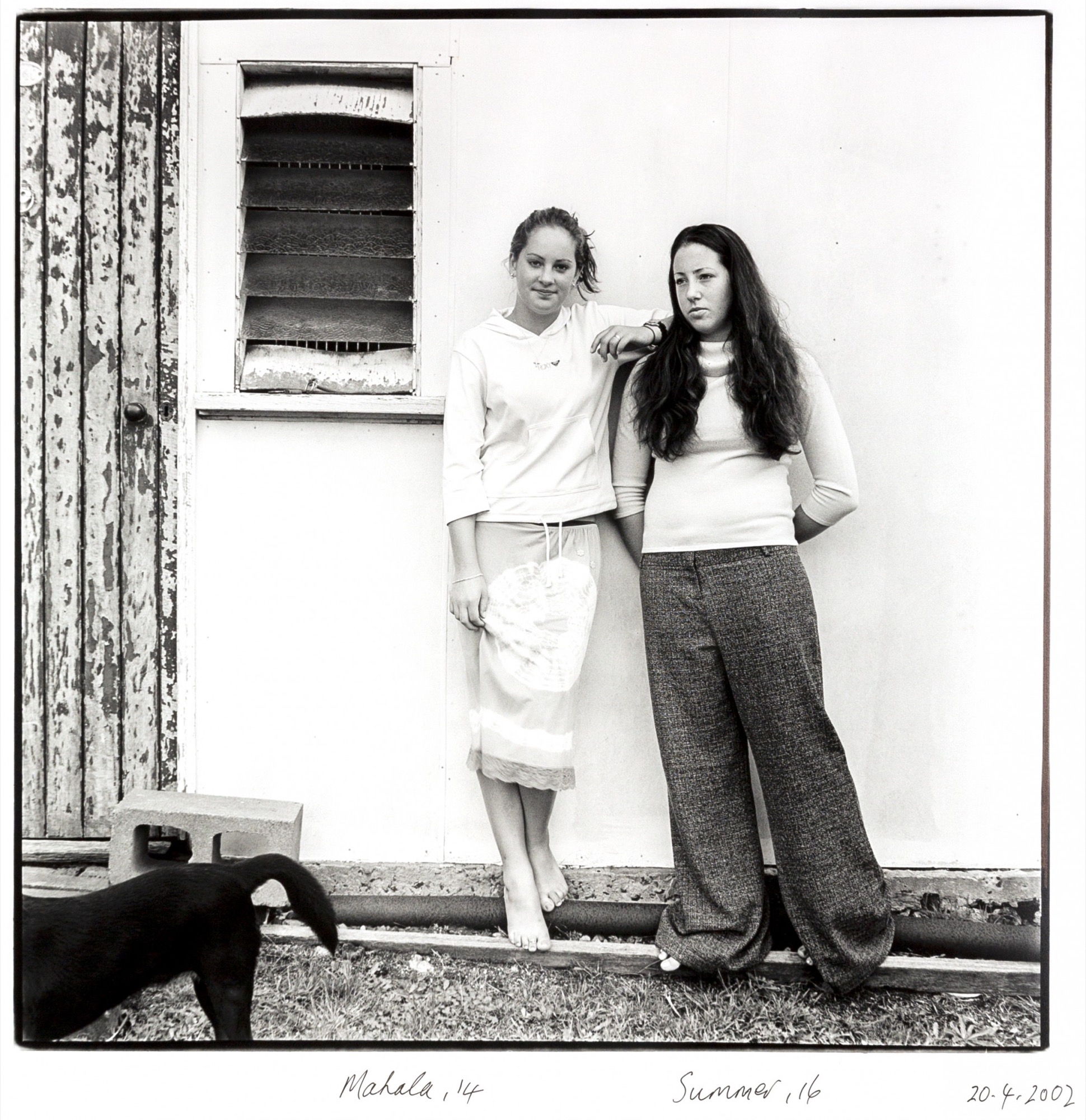 Ruth Maddison, <em>Mahala and Summer</em>, from the series <em>Now a river went out of Eden</em>, 2002, silver gelatin vintage print, 2002, 52.5 x 42.5 cm (image size). Courtesy of the artist and the Centre for Contemporary Photography.