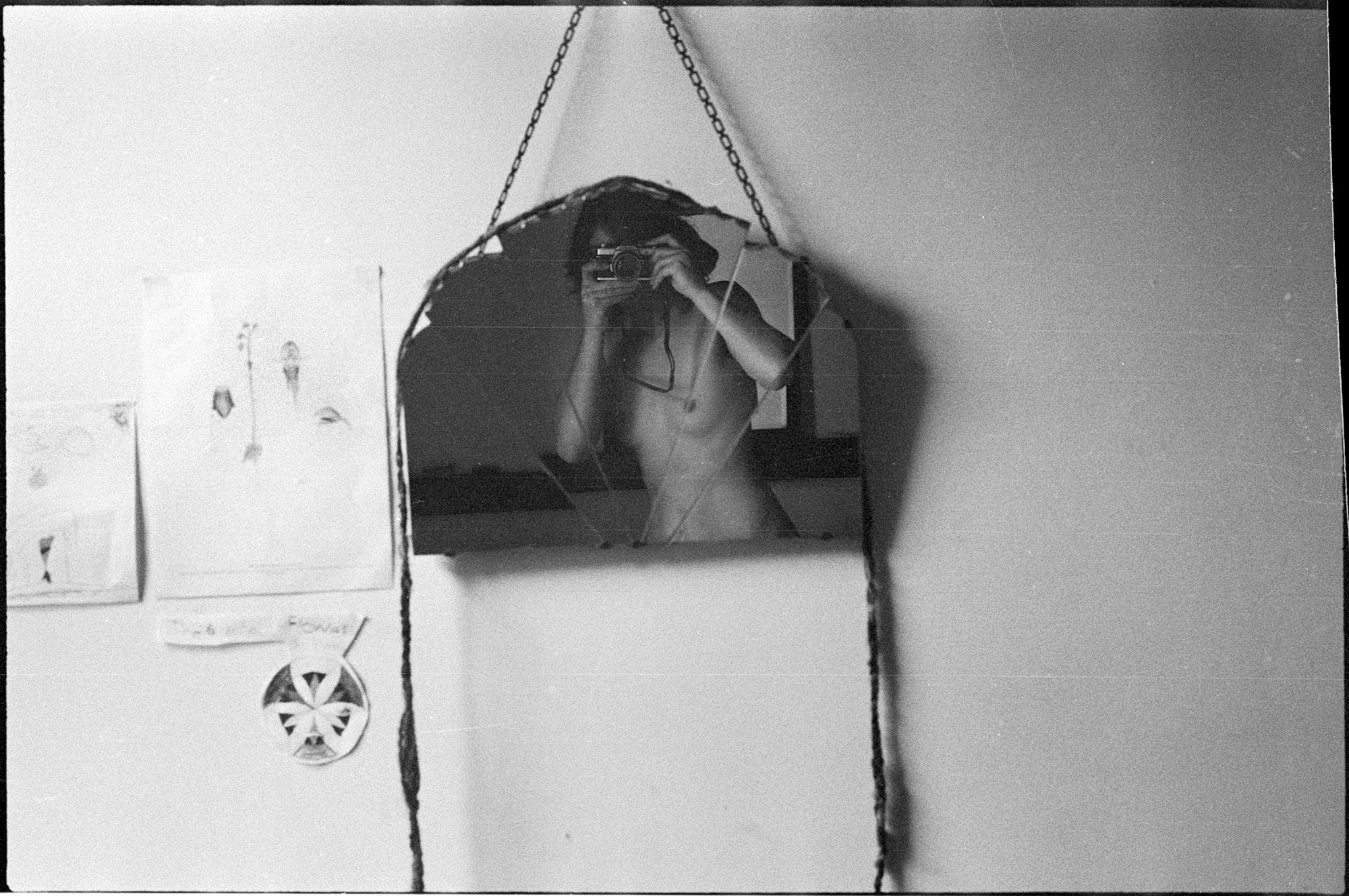 Ruth Maddison, <em>(Self Portrait #7) First roll of film</em>, 1976, archival pigment print, 2020, 26.3 x 40cm. Courtesy of the artist and the Centre for Contemporary Photography.