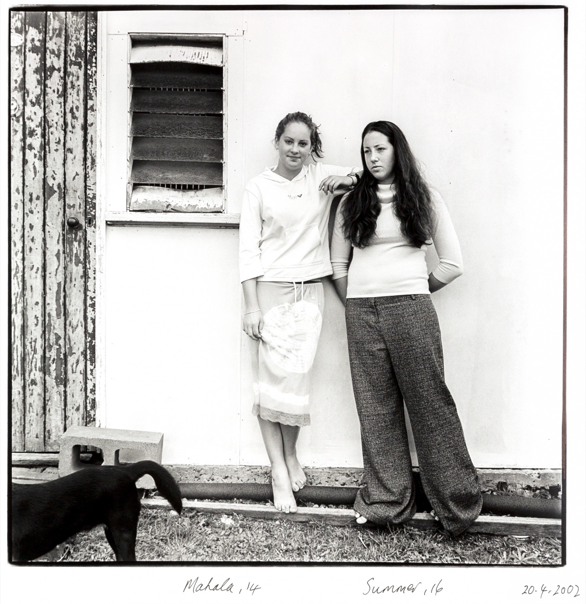 Ruth Maddison, <em>Mahala and Summer</em>, from the series <em>Now a river went out of Eden</em>, 2002, silver gelatin vintage print, 2002, 52.5 x 42.5 cm (image size). Courtesy of the artist and the Centre for Contemporary Photography.