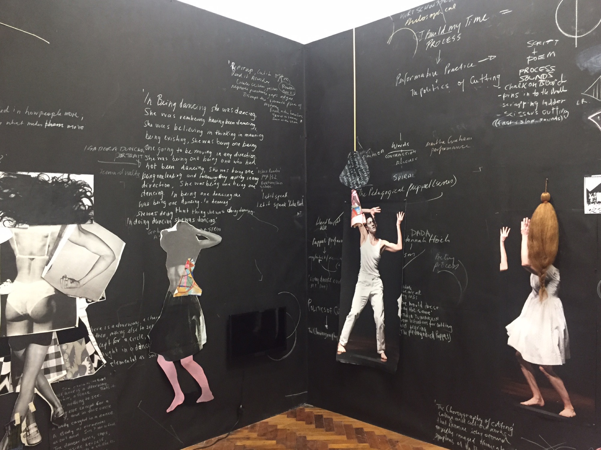 Sally Smart, <em>The Choreography of Cutting (The Pedagogical Puppet Projects)</em>, 2017. Courtesy the artist and Sarah Scout Presents