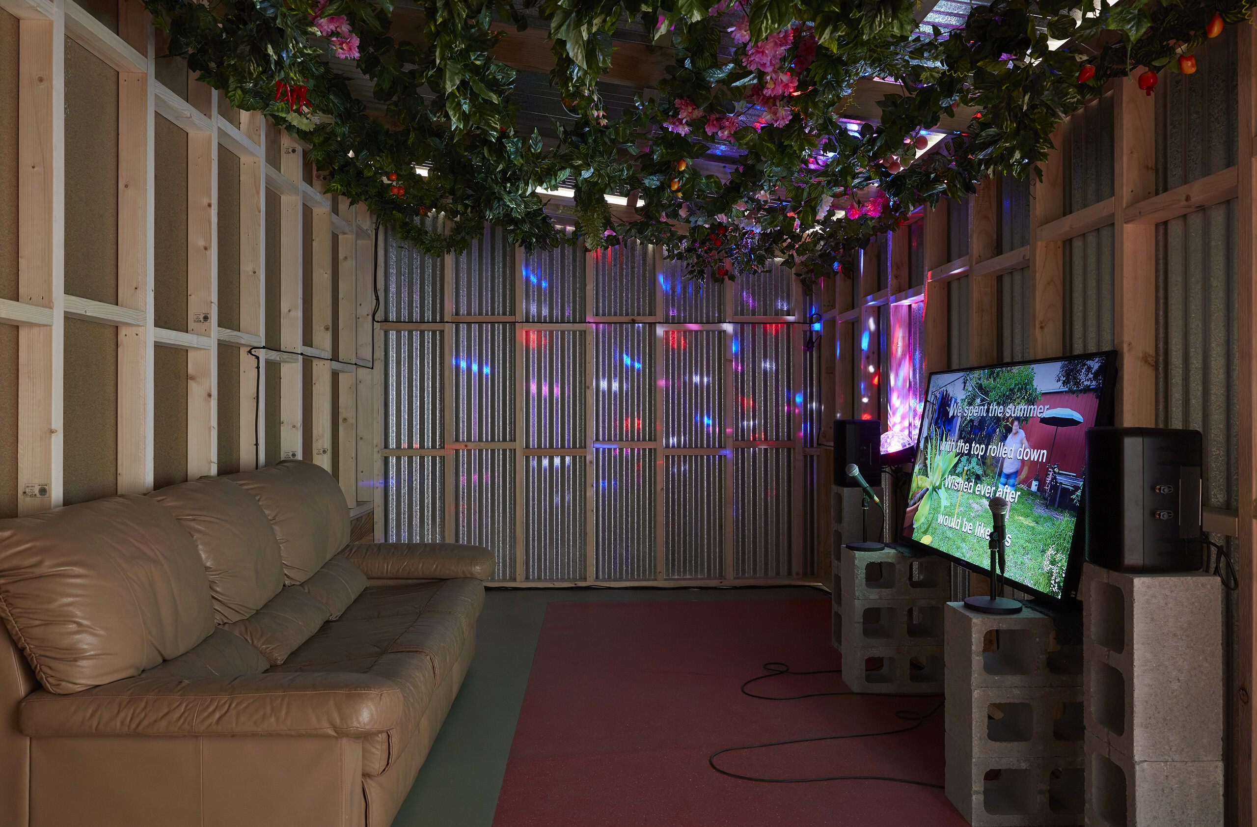 Installation view of Salote Tawale, <em>I remember you</em>, Carriageworks, 2023. Photo: Zan Wimberley