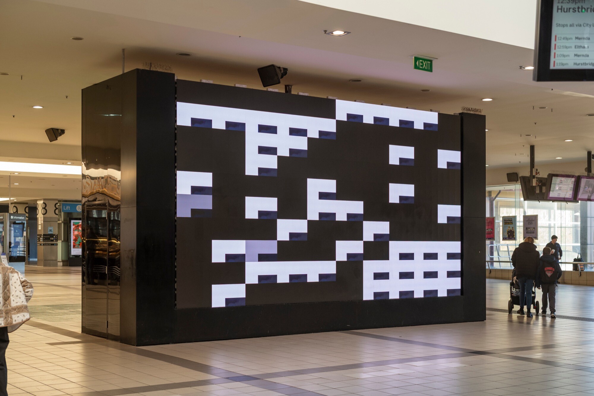 <p>“The jumbo screen at Flinders Street Station was glitching the other day, and putting on a great show!” @davidwadelton, 9 June 2026.</p>