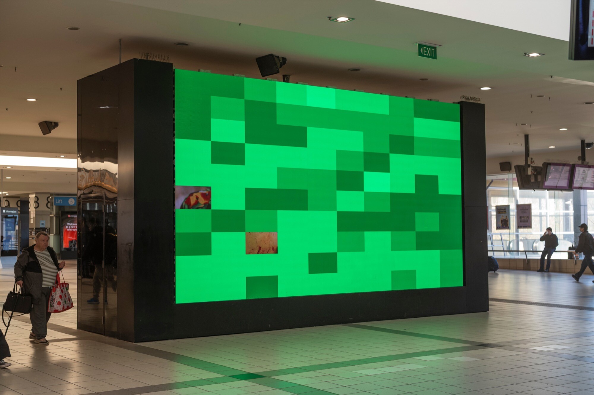 <p>“The jumbo screen at Flinders Street Station was glitching the other day, and putting on a great show!” @davidwadelton, 9 June 2026.</p>