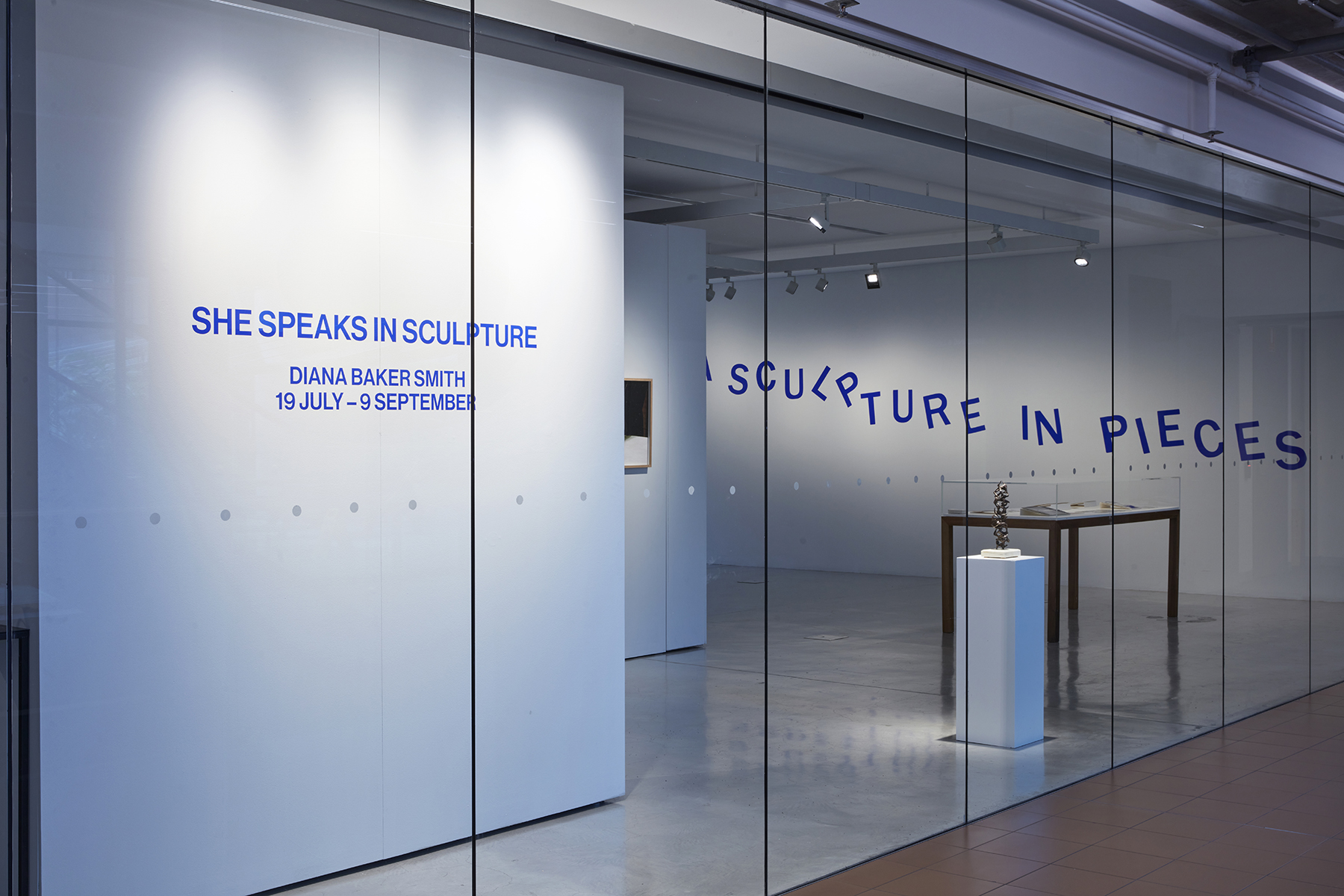Diana Baker Smith, She speaks in Sculpture, installation view. UTS Gallery, 2022. Photo: Zan Wimberley