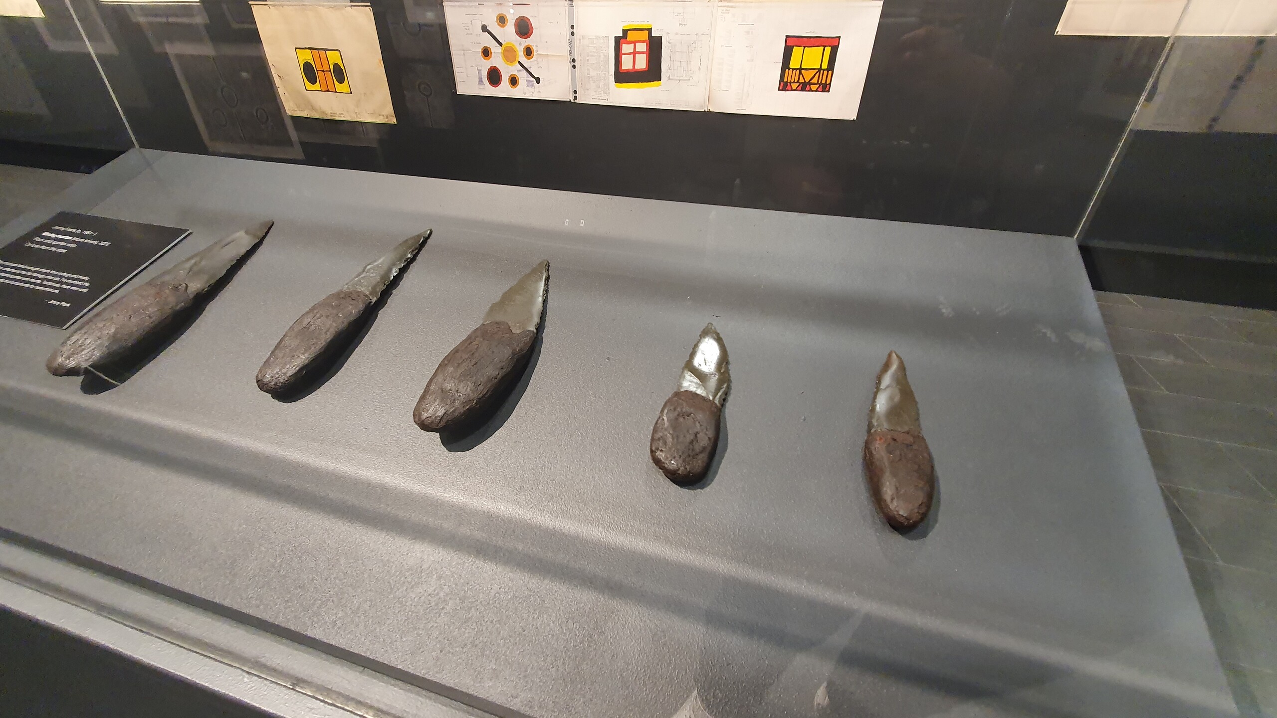 Installation view of Tennant Creek Brio, <em>Shock & Ore</em>, CDU Art Gallery, 2022.