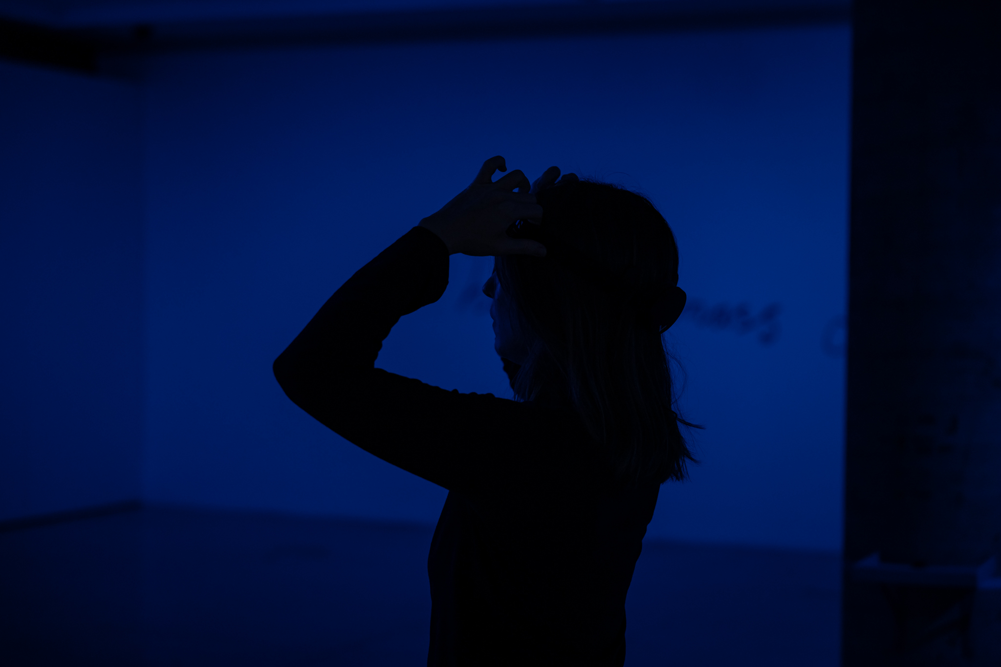 Sidney McMahon, <em>Maggot</em>, 2022, UTS Gallery. Photo: Jacquie Manning