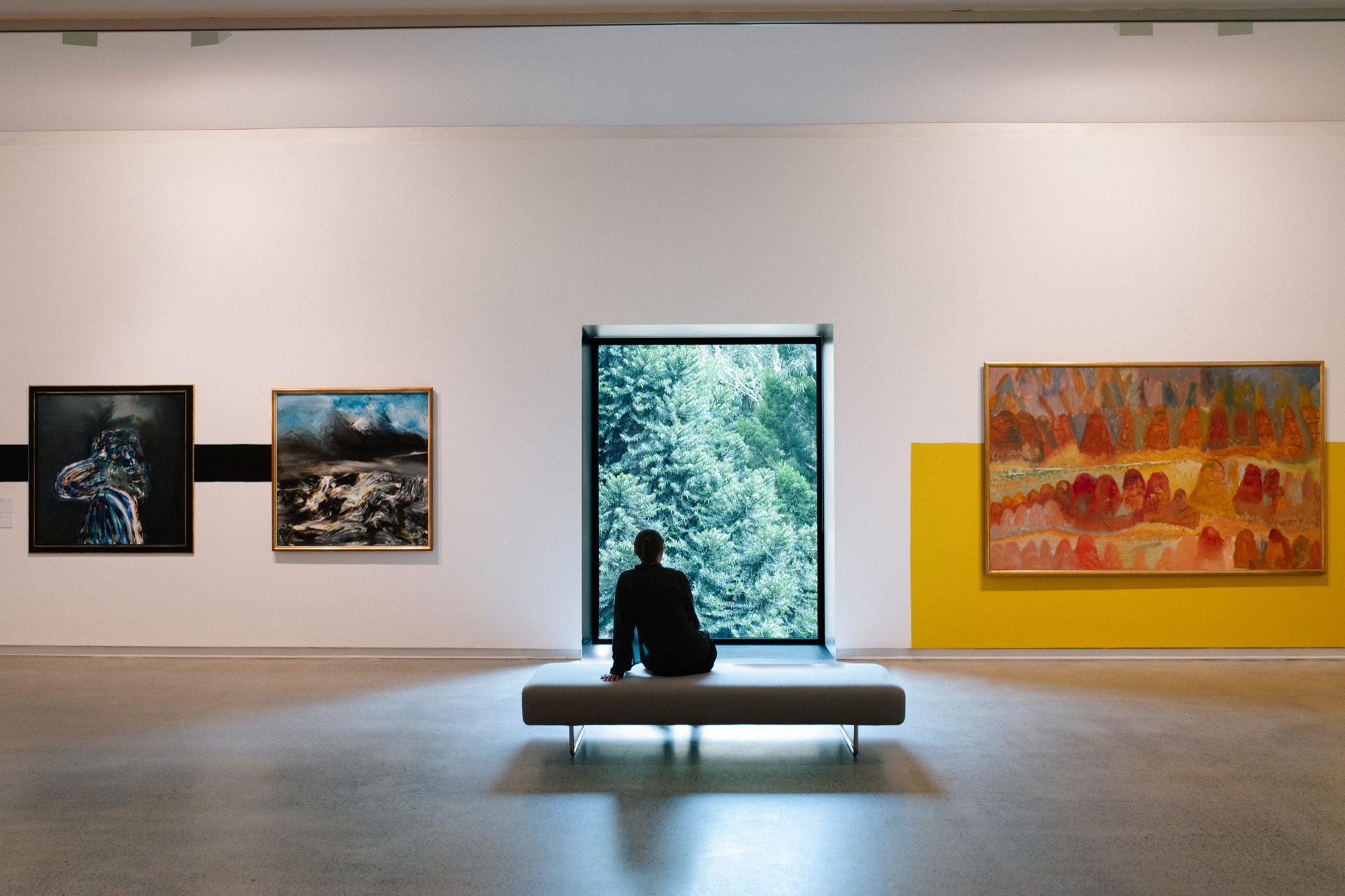 Installation view of <em>Sidney Nolan: Search for Paradise</em>, Heide Museum of Modern Art.