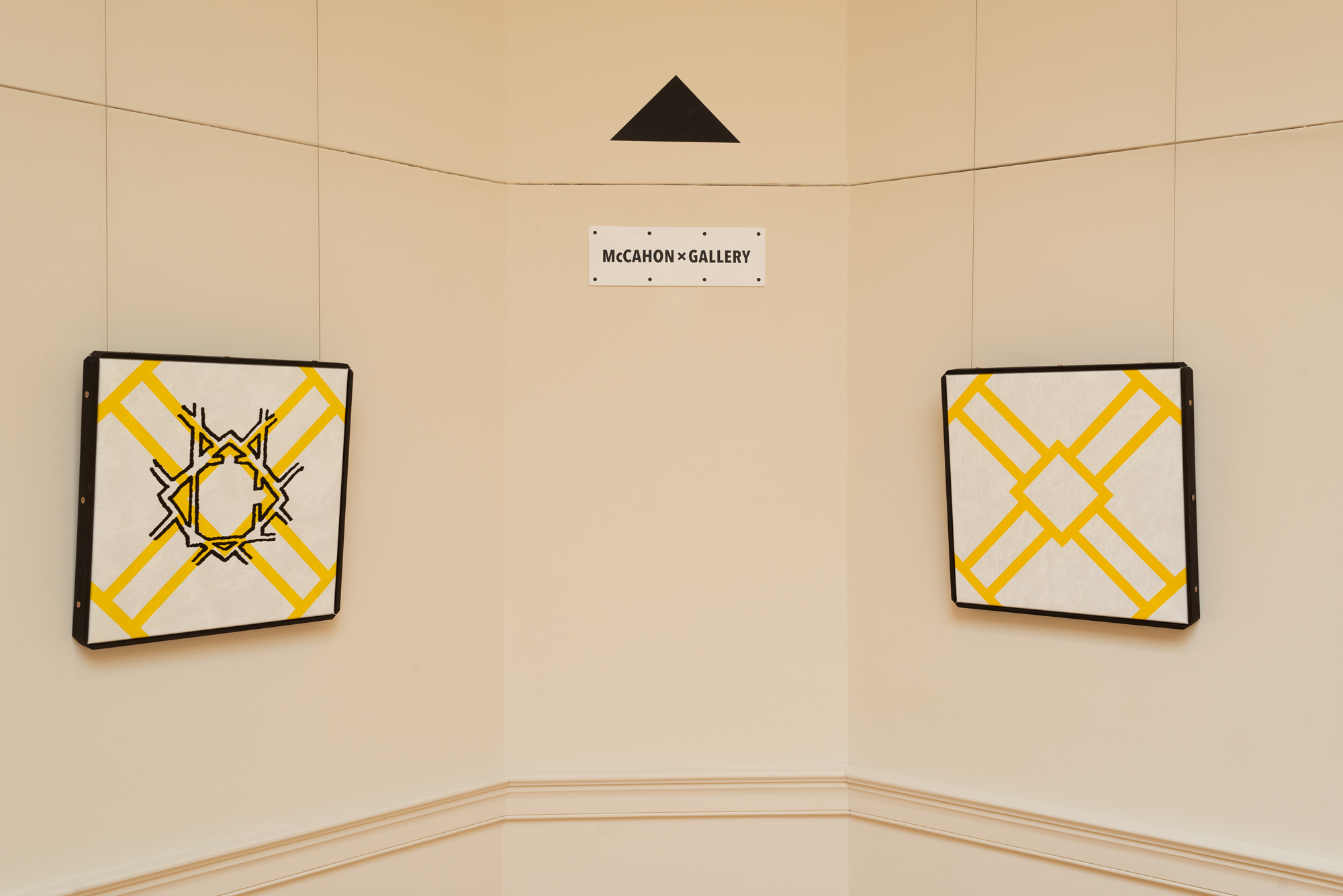 Installation view of Peter Tyndall, SINCLAIR+GALLERY, Castlemaine Art Museum. Photo: Ian Hill.