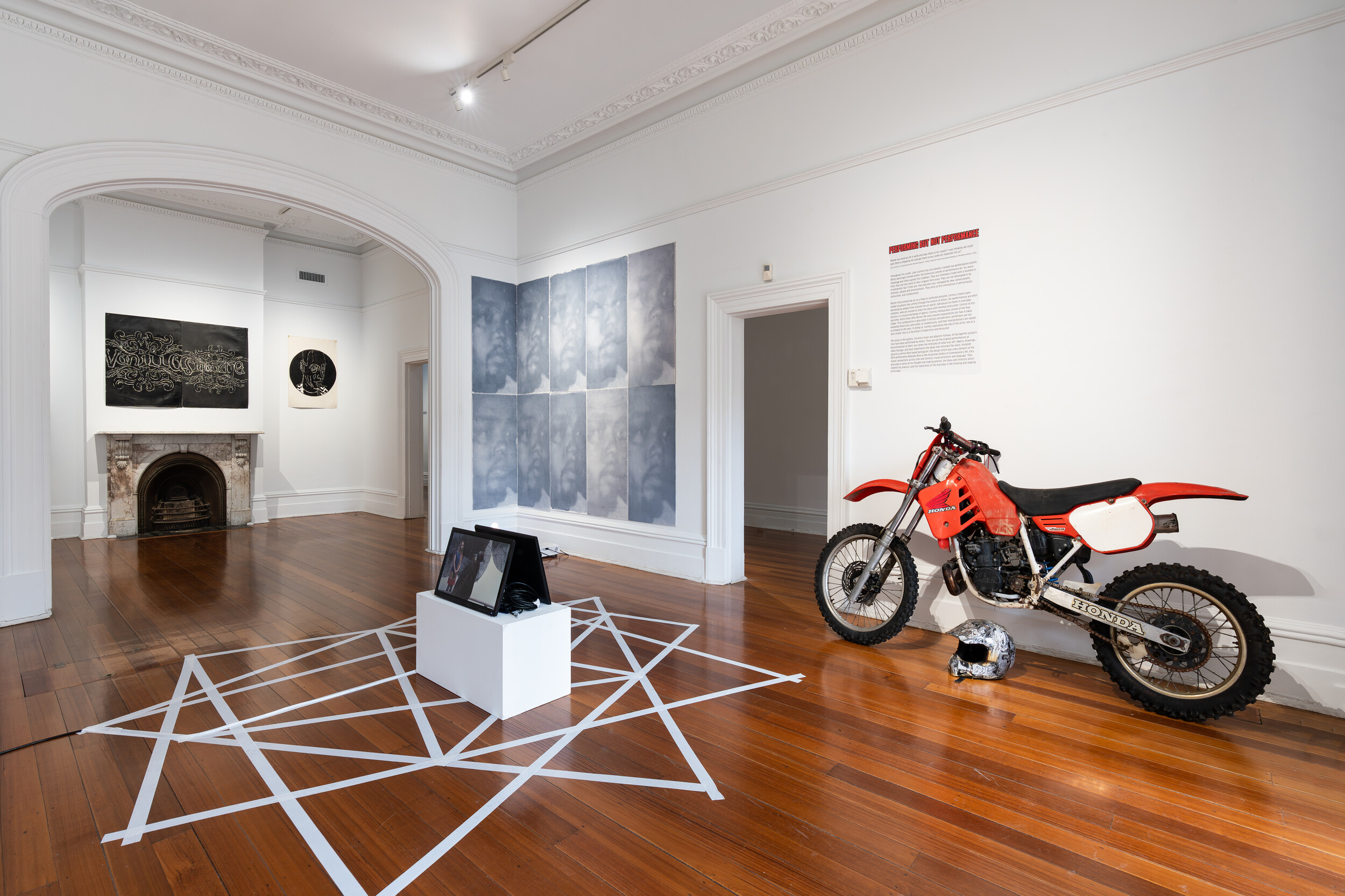 <p>Installation view of Lane Cormick, <em>Smoking Will Never Die But You Will,</em> 2025. Photography Astrid Mulder. Image courtesy Linden New Art.</p>