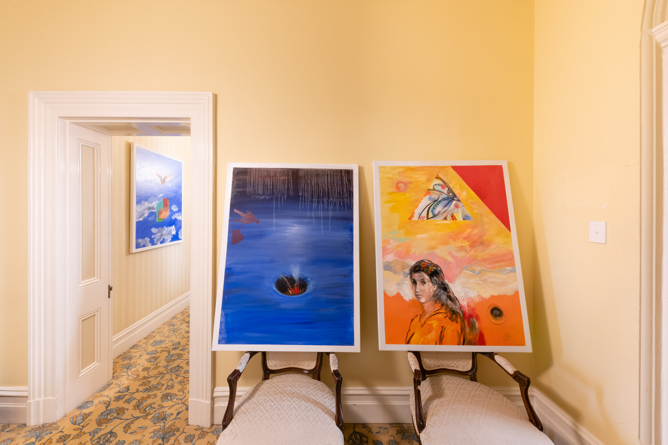 Installation view of Room 207, Kalli Rolfe Contemporary Art, Melbourne.