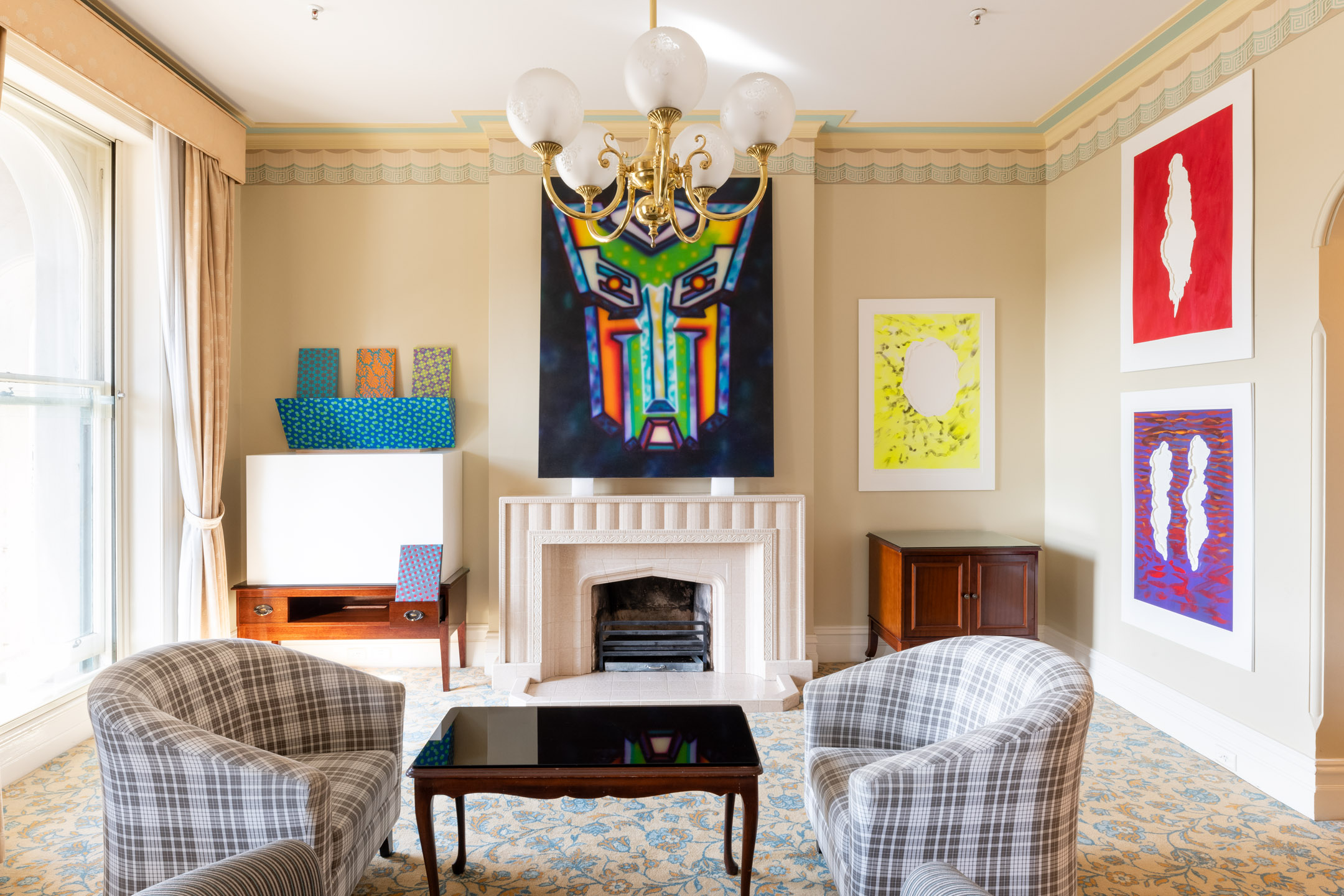 Installation view of Room 207, Kalli Rolfe Contemporary Art, Melbourne.