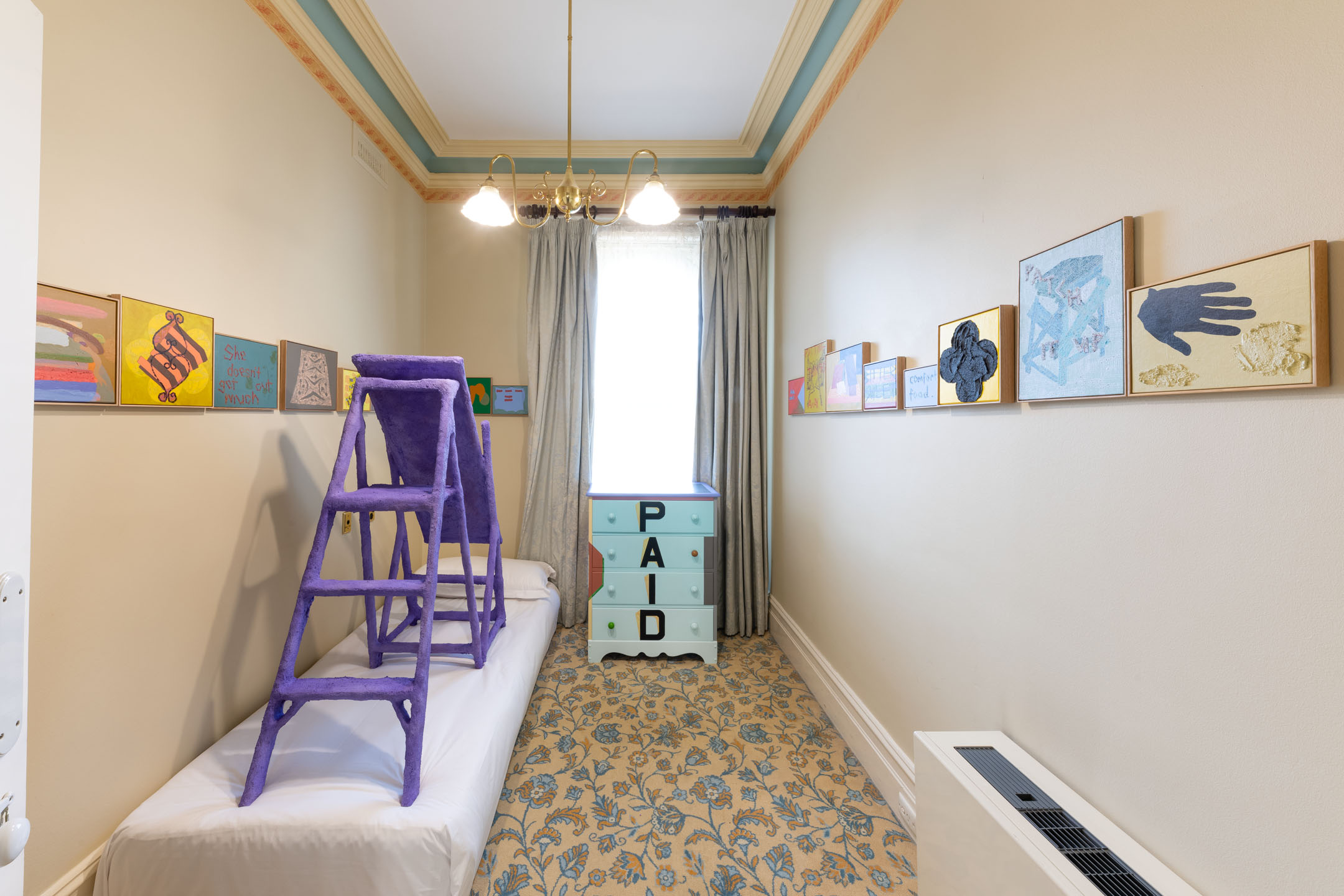 Installation view of Room 307, Sarah Scout Presents, Melbourne.