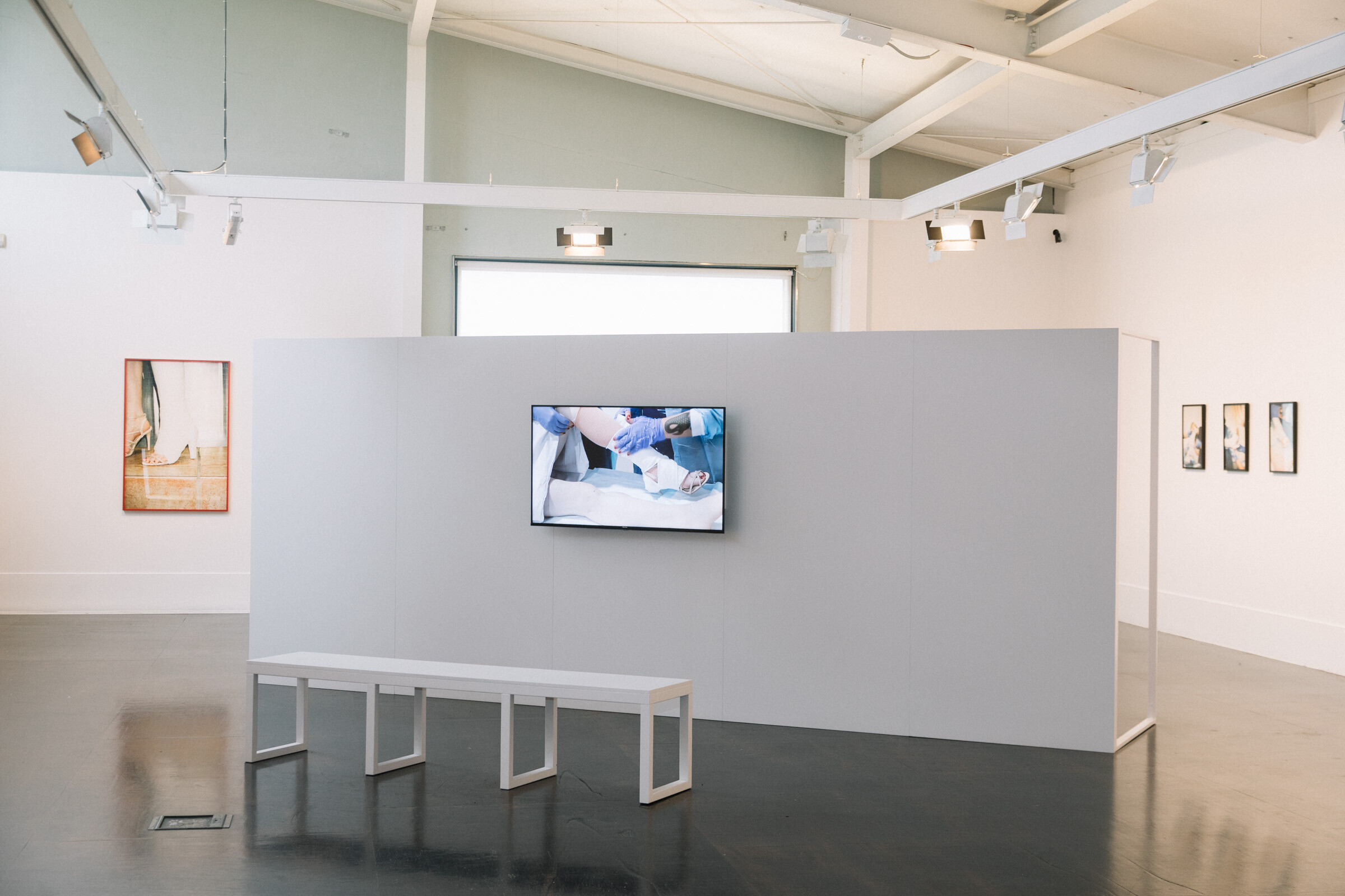 <p>Installation view of Sophie Cassar, <em>Sutures, </em>Footscray Community Arts, Melbourne. Photo: Thomas McCammon</p>