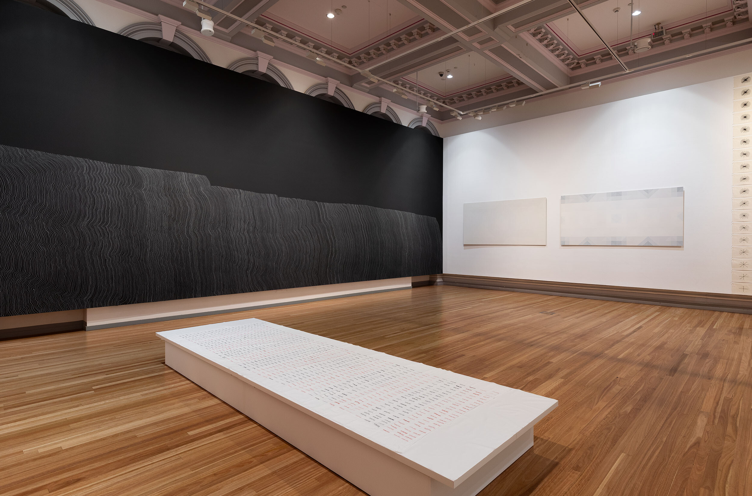 <p>Installation view of <em>The Concentric Influences of Sol LeWitt: Foundations, Pivots and Place, </em>RMIT Gallery, Melbourne, 2026. Photo by Christian Capurro.</p>