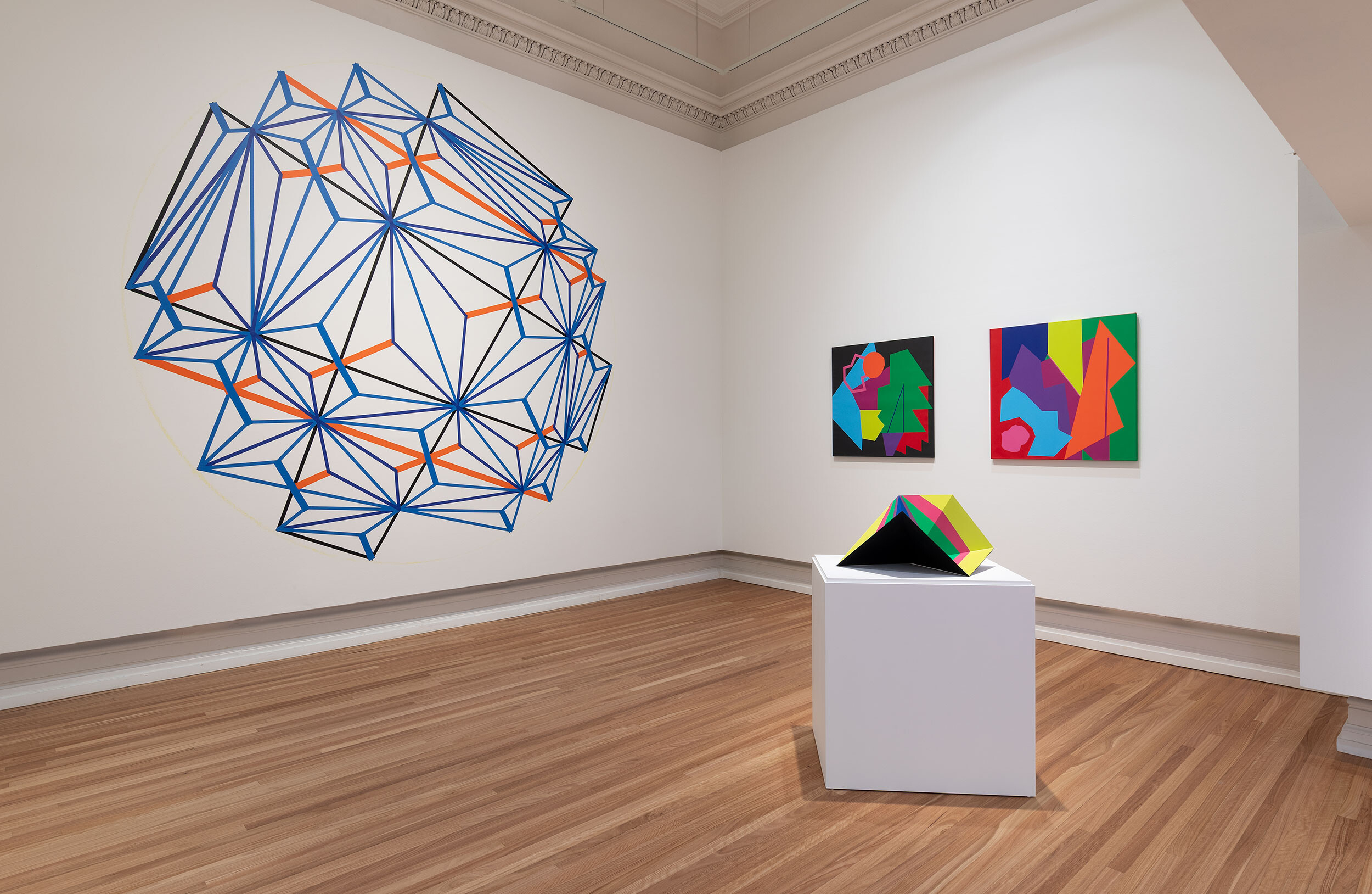 <p>Installation view of <em>The Concentric Influences of Sol LeWitt: Foundations, Pivots and Place, </em>RMIT Gallery, Melbourne, 2026. Photo by Christian Capurro.</p>