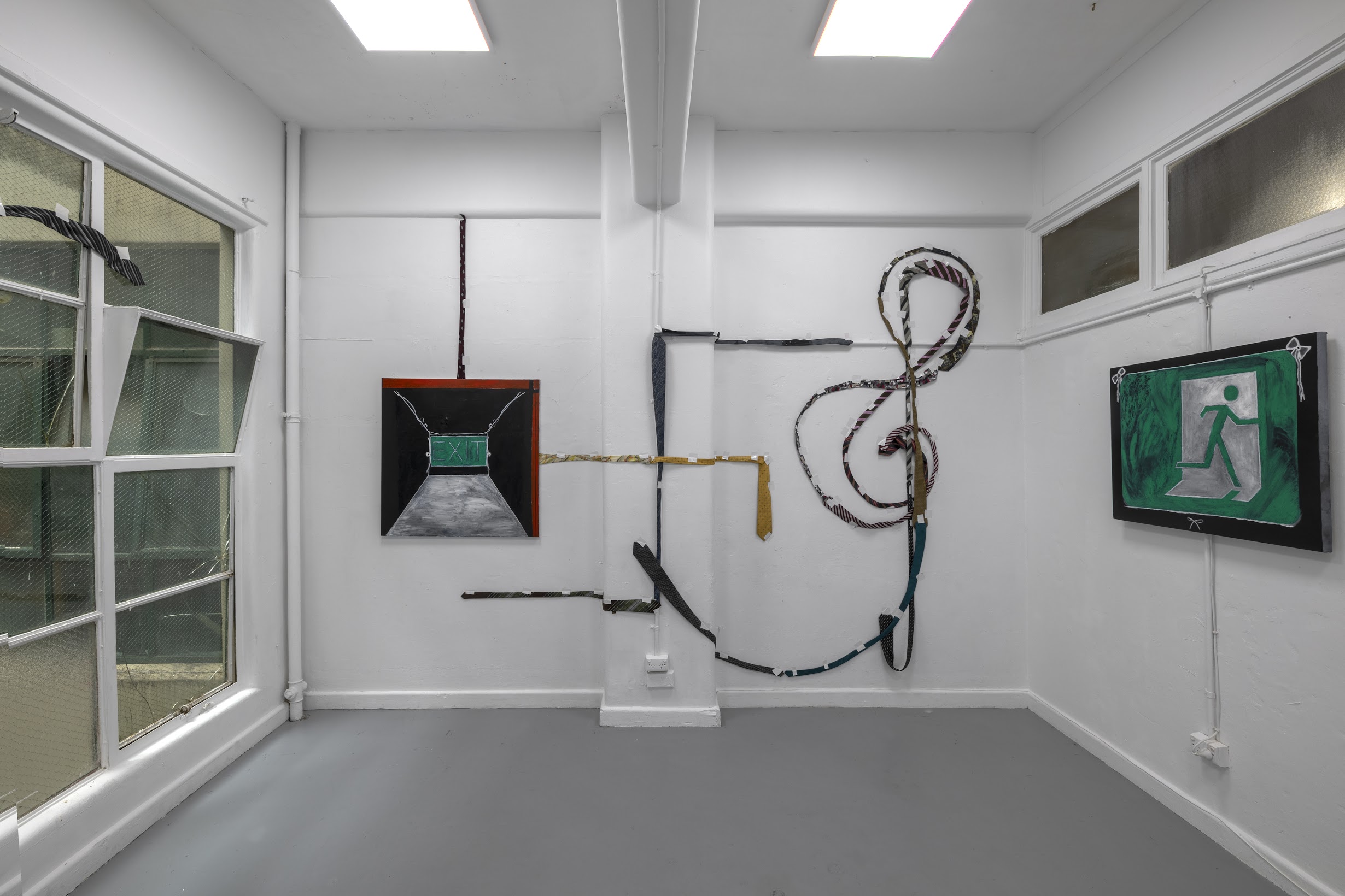 Installation view of Katherine Botten, <em>The Freedom Show</em>, 2022, Hyacinth. Photo: Kenneth Suico.