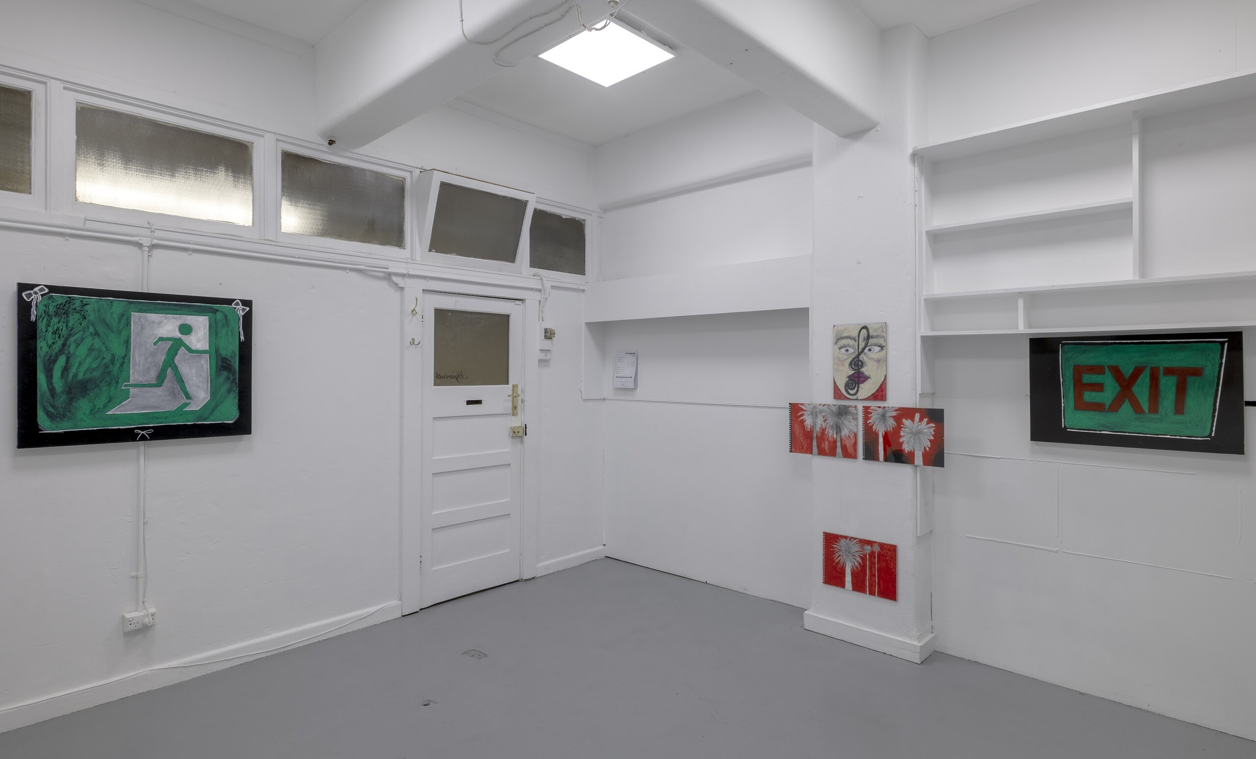 Installation view of Katherine Botten, <em>The Freedom Show</em>, 2022, Hyacinth. Photo: Kenneth Suico.