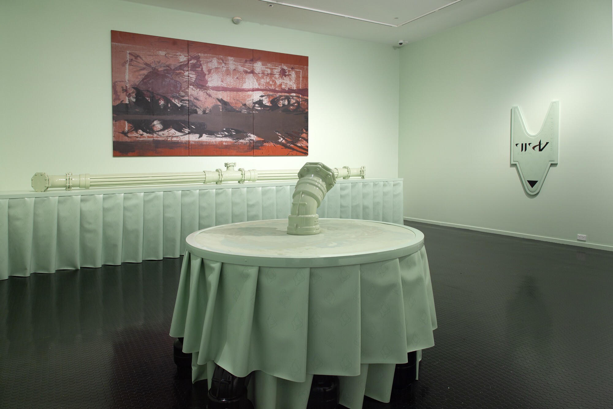 <p>Installation view, Alexandra Peters, <em>The Graven Image</em>, 2025, The Warrnambool Art Gallery. Courtesy of The Warrnambool Art Gallery</p>