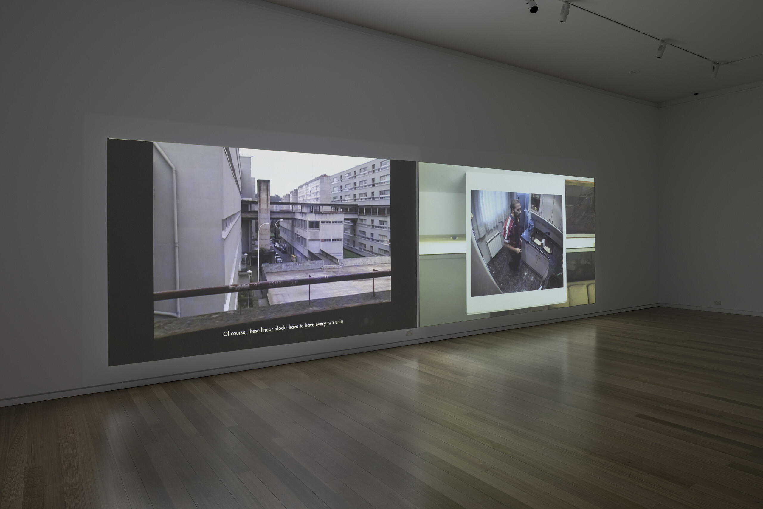 Helen Grace and Narelle Jubelin, <em>The Housing Question</em>, installation view, Geelong Gallery 2023, Photographer: Andrew Curtis