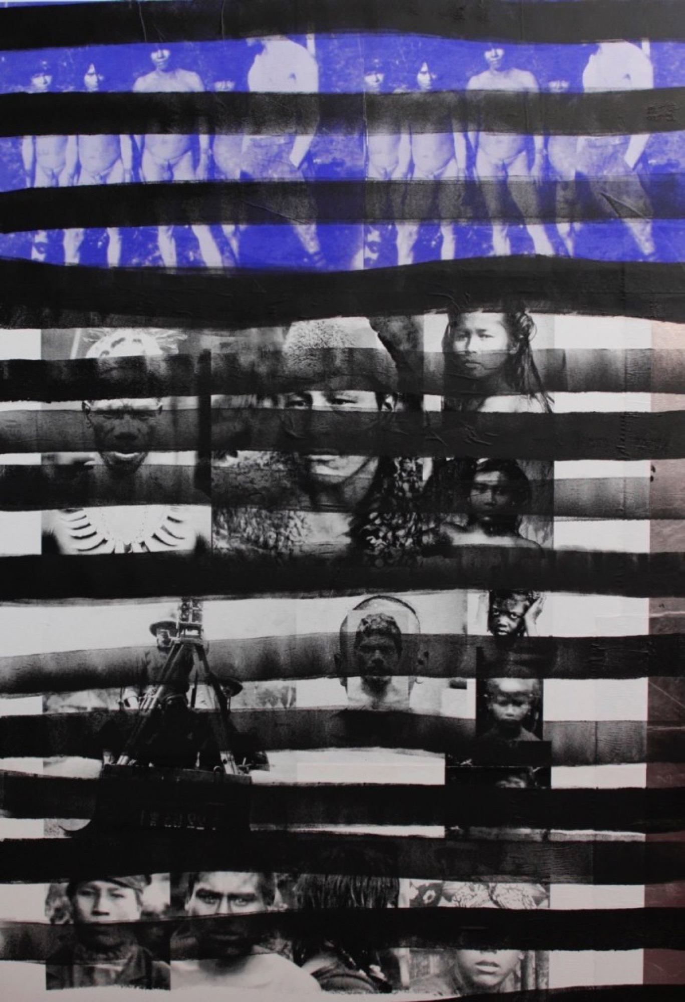 Brook Andrew, <em>Systems I</em> 2016, Mixed media, 240x165cm. Image courtesy the artist and Tolarno Galleries, Melbourne.