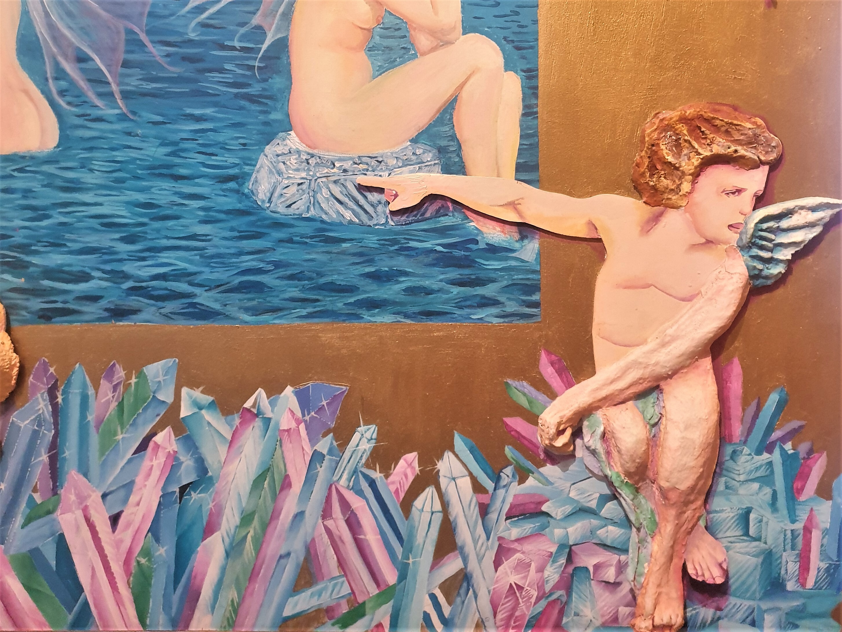 <p>Detail of <em>The Maze</em>, 1991, Walker Street Gallery and Arts Centre, 7 March – 16 May 2026. Image courtesy of the artists and Greater Dandenong City Council. Photograph: the author.</p>