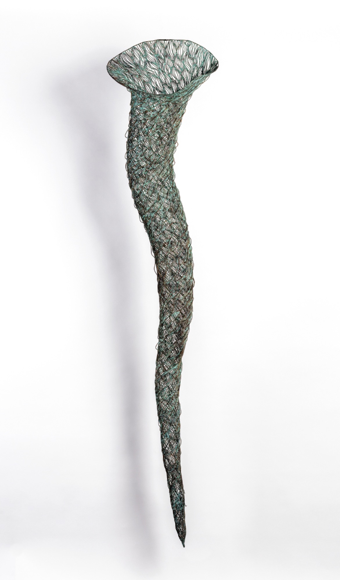 Bronwyn Oliver, <em>Eddy</em>, 1993, copper, 193.5 x 41.5 x 36.5 cm, Art Gallery of South Australia, Adelaide, Gift of the Moët & Chandon Australian Art Foundation Fellows Collection 2000 © Estate of Bronwyn Oliver. Courtesy Roslyn Oxley9 Gallery, Sydney