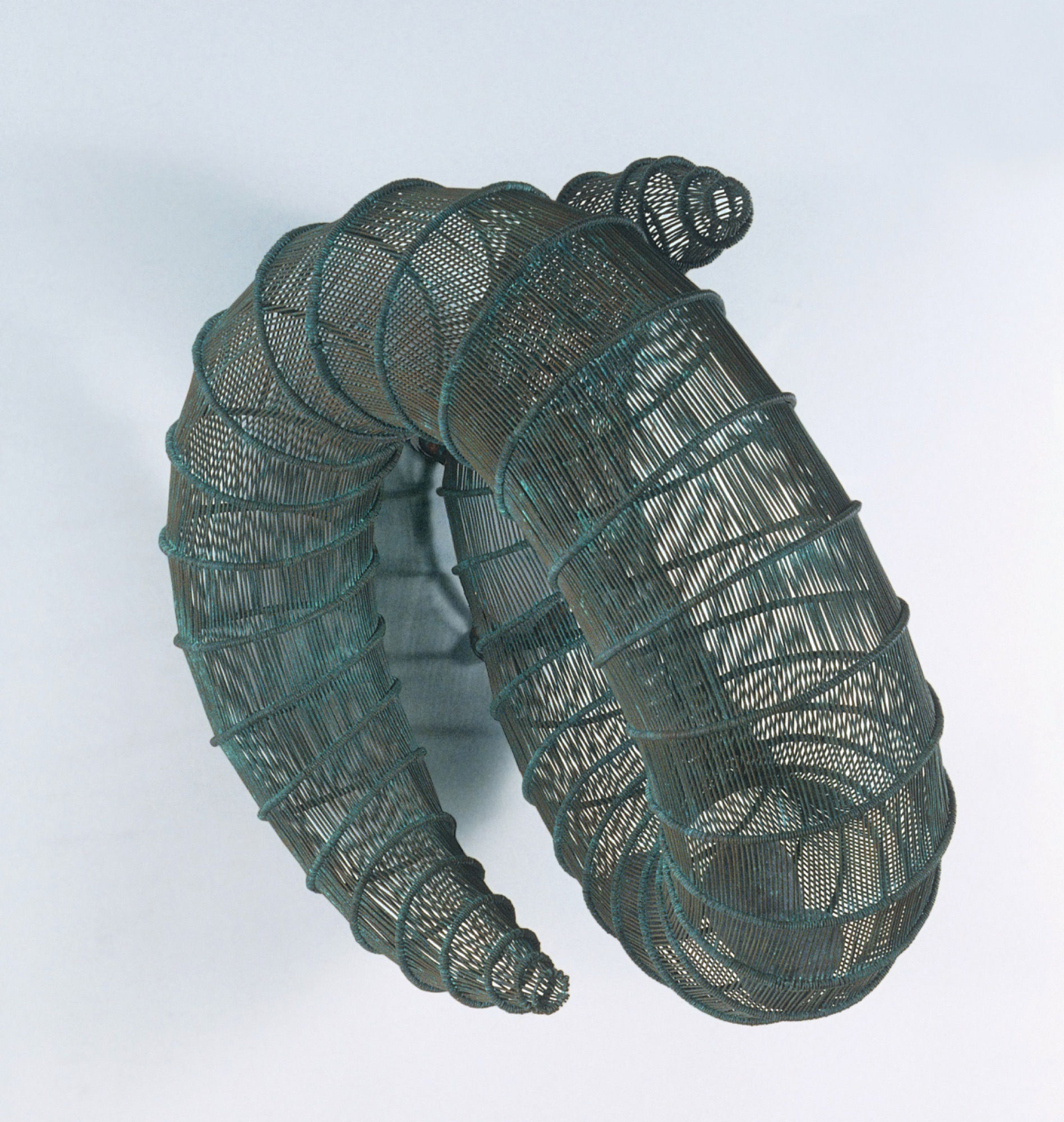 Bronwyn Oliver, <em>Hatchery</em>, 1991, copper, lead, wood, 50 x 70 x 60 cm, Artbank Collection, Purchased 1991 © Estate of Bronwyn Oliver. Courtesy Roslyn Oxley9 Gallery, Sydney