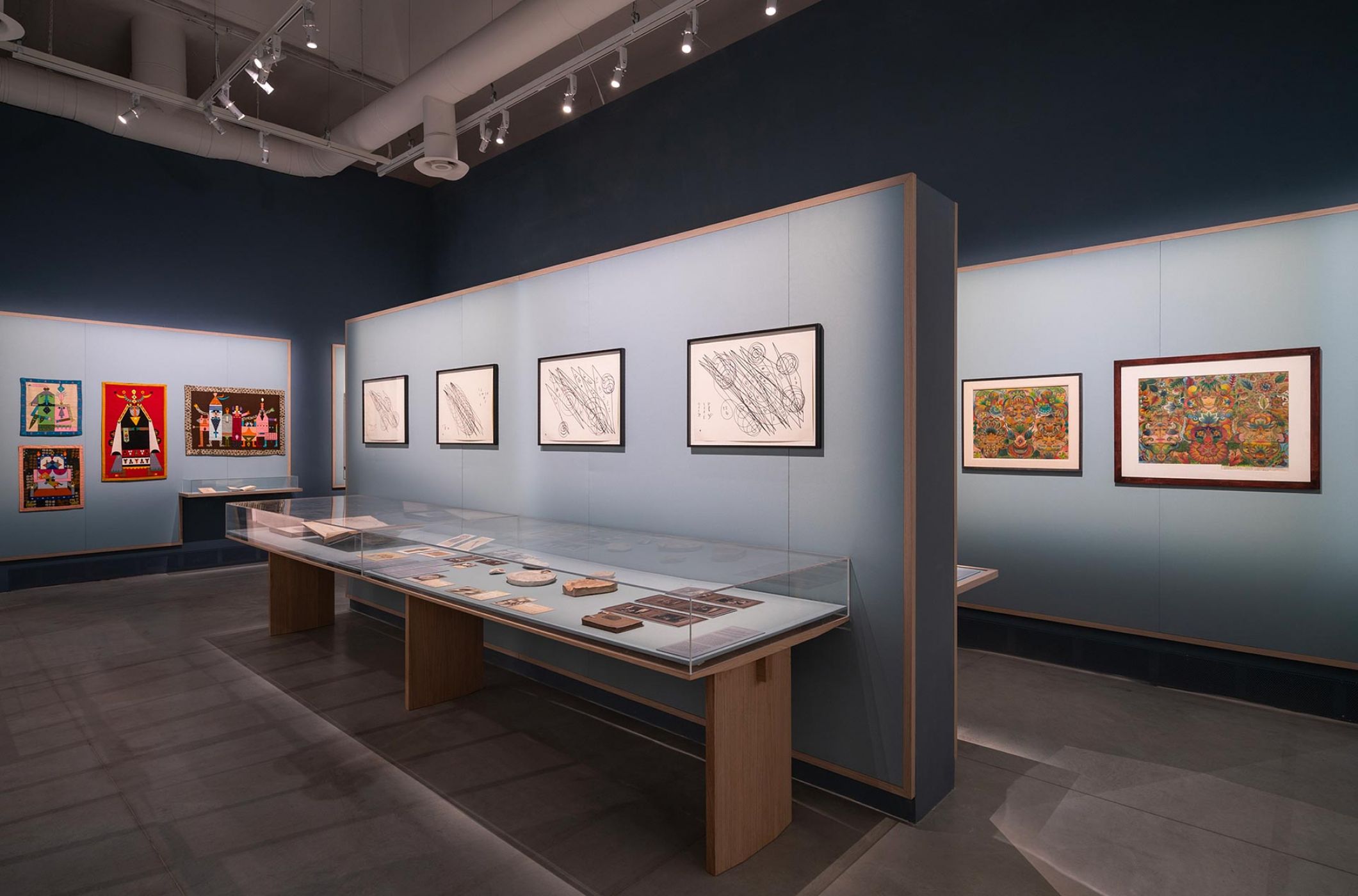 View of Time capsule 2, “Corps Orbite,” in “The Milk of Dreams” at the 59th Venice Biennale, 2022. Image courtesy of the Venice Biennale. Photo by Marco Cappelletti. Courtesy of the artist and La Biennale di Venezia.