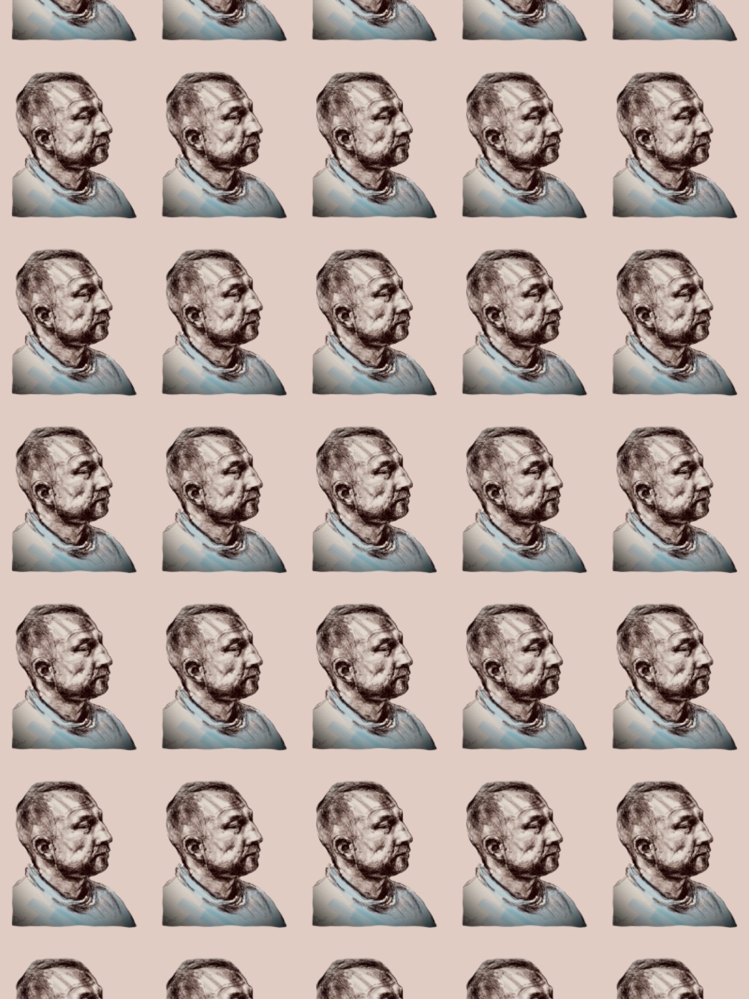 Shaarn Pateman, <em>Man on a Train</em>, 2020. Courtesy of the artist.
