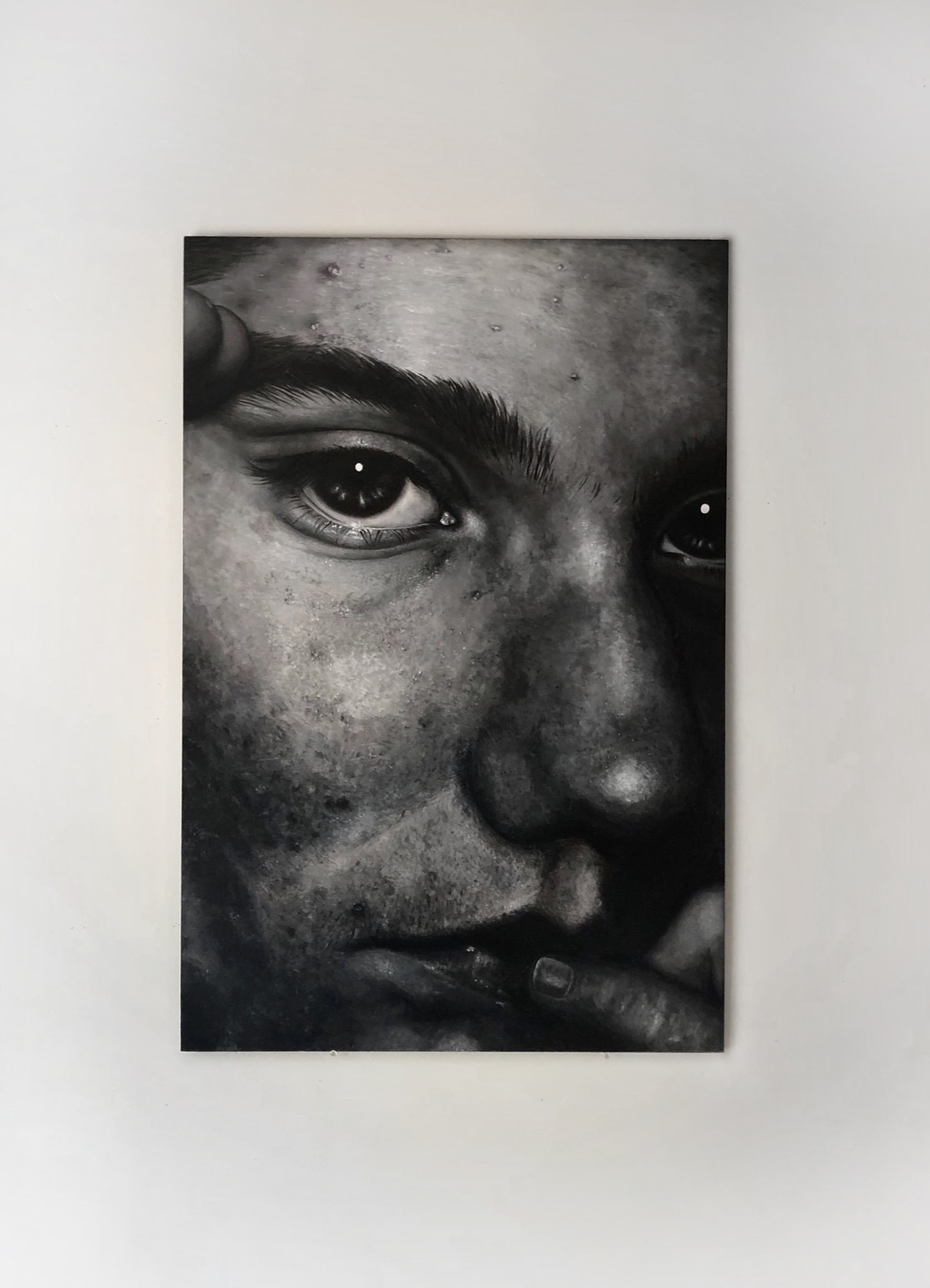 Claire Price, <em>Love Language</em>, oil on board, 600mm x 900mm. Courtesy of the artist.