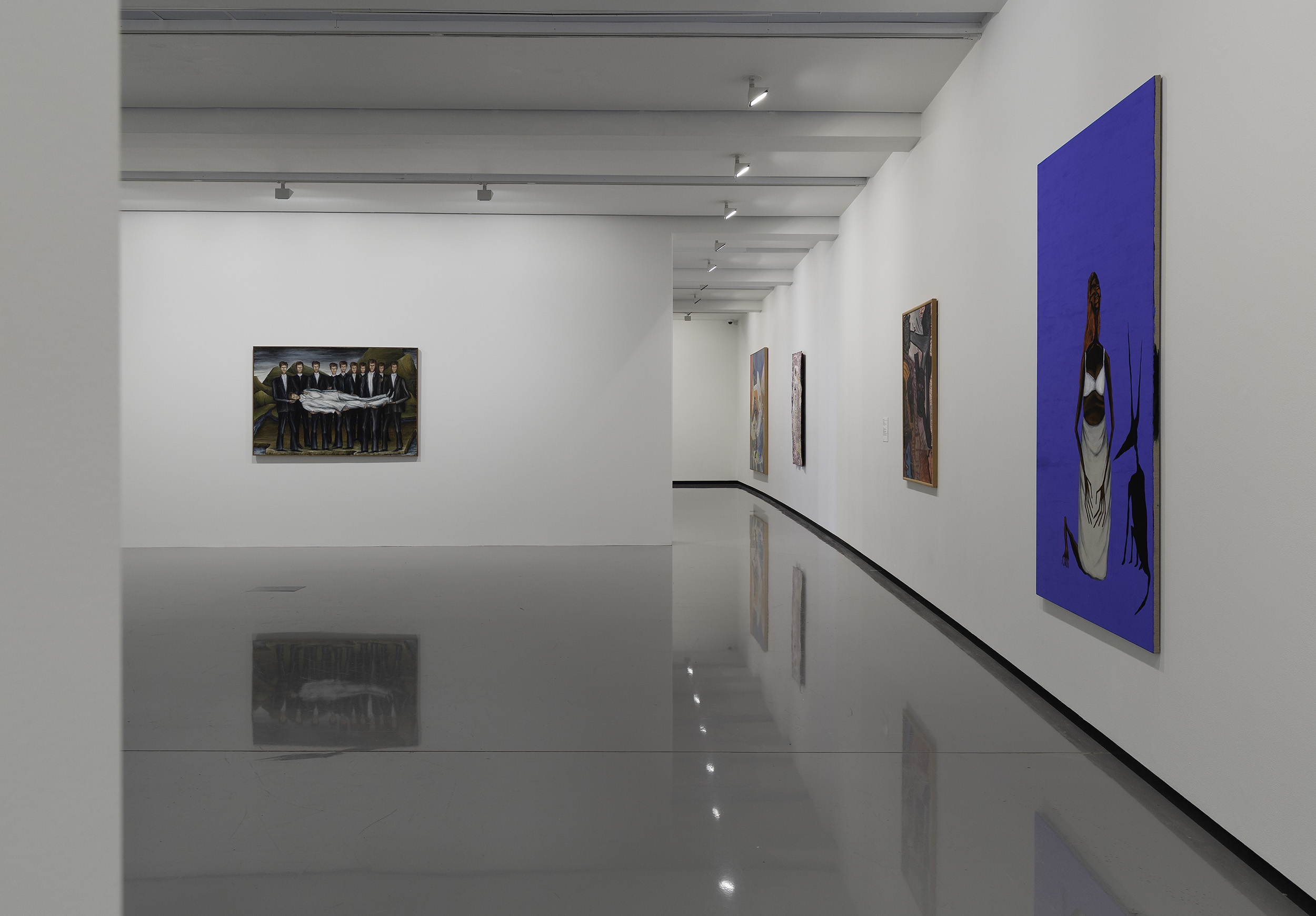 Installation view of <em>Thin Skin</em>, Monash University Museum of Art, Naarm/Melbourne, 2023. Photo: Christian Capurro