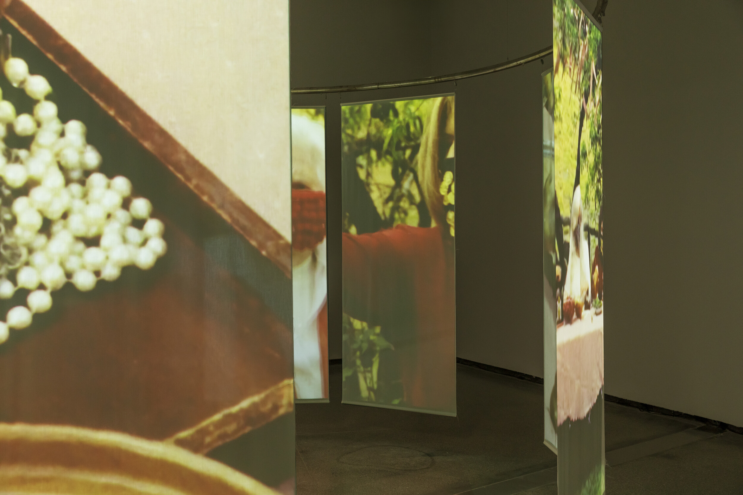 <p>Tina Stefanou, <em>Field of Triggers: Agritemple</em> 2025 (detail), Australian Centre for Contemporary Art, Melbourne. Courtesy the artists. Photo: Andrew Curtis</p>