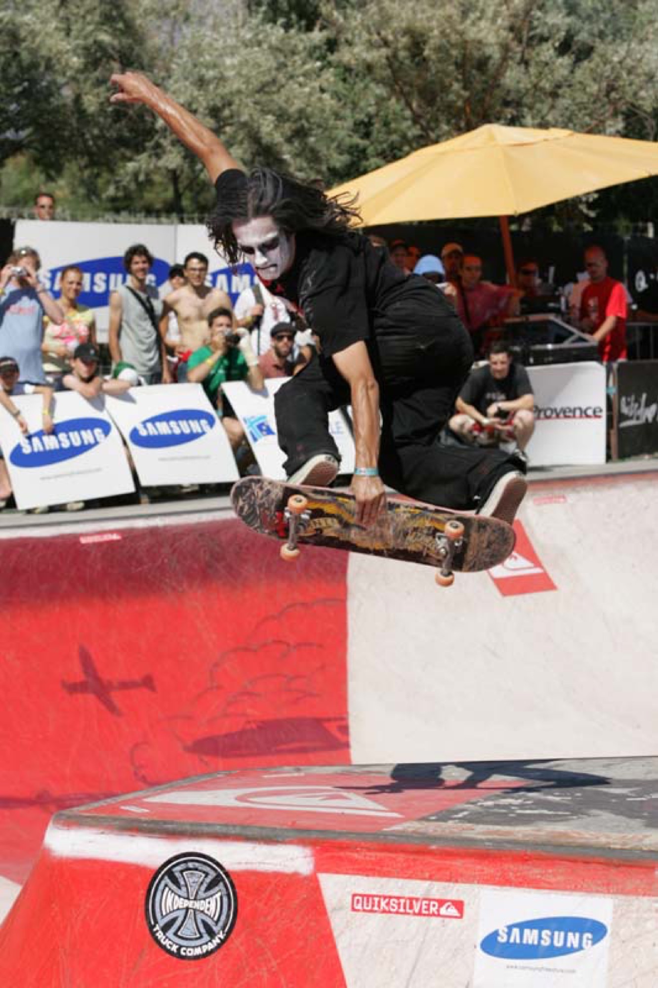 Tony Trujillo at the 2005 Quicksilver Bowlriders Marseille France.
