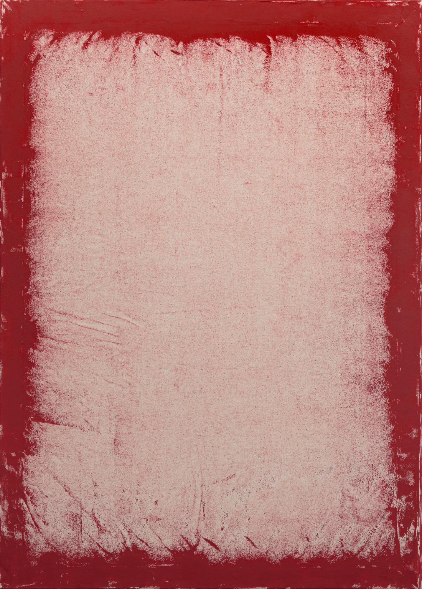 Troy Ramaekers, <em>B-Side I (Fade Away),</em>, 2018, Block ink on canvas. Photo credit: Tim Gresham