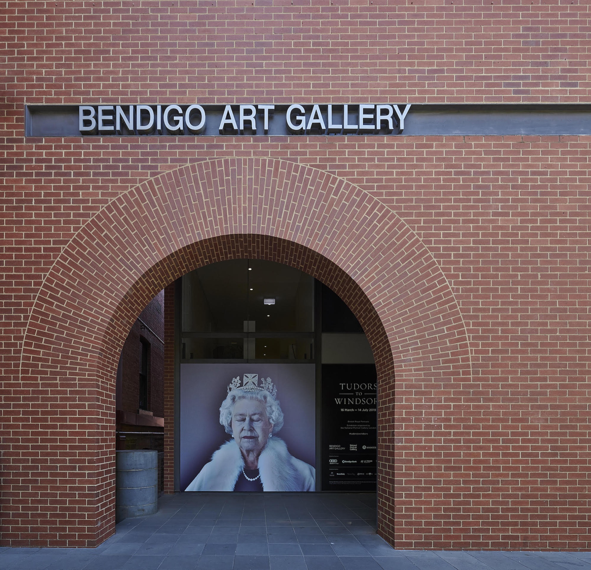 Entrance to the Bendigo Art Gallery. Courtesy Bendigo Art Gallery.