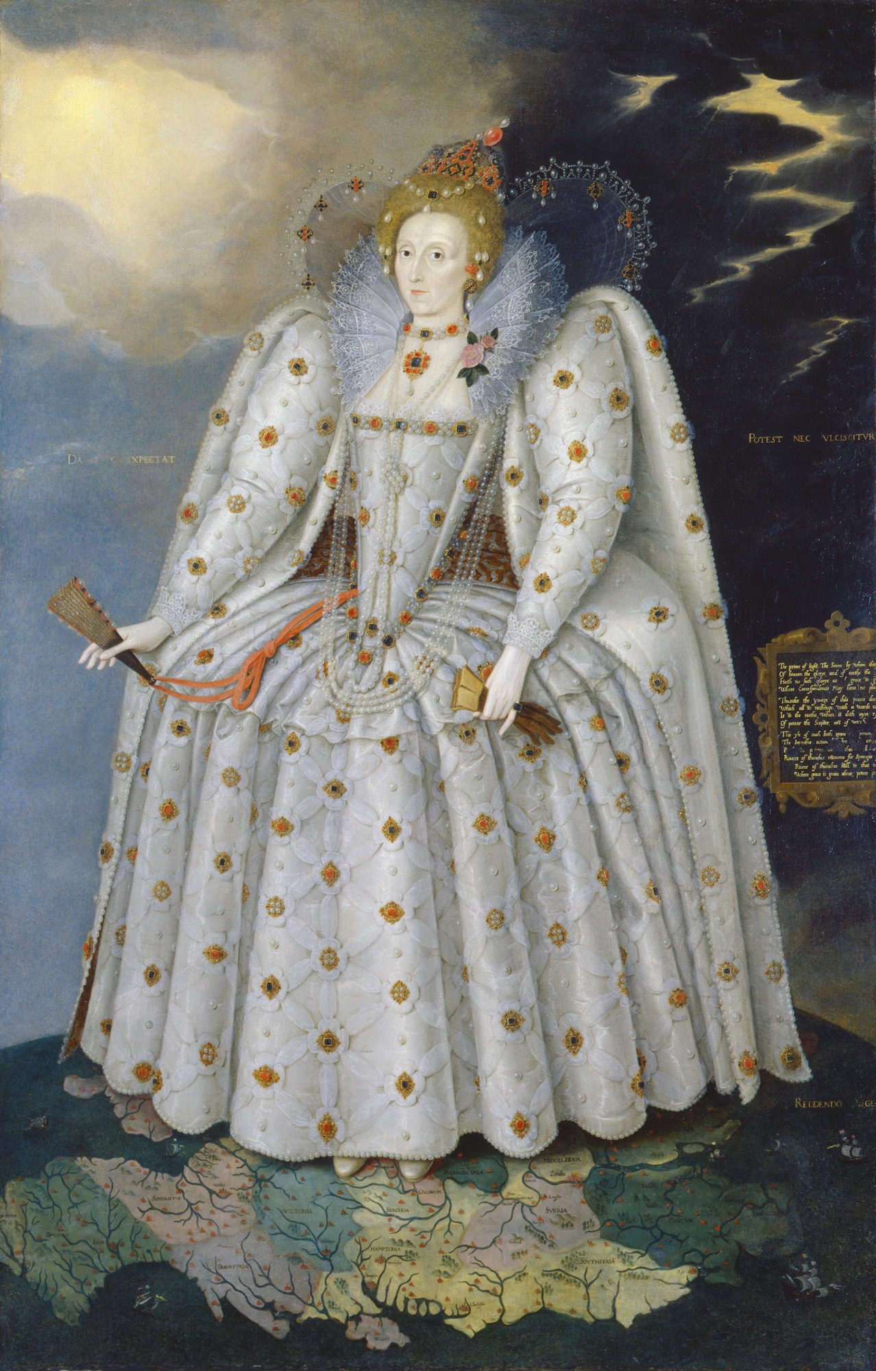 <em>Queen Elizabeth I (The ‘Ditchley’ portrait)</em> By Marcus Gheeraerts the Younger, c.1592 © National Portrait Gallery, London