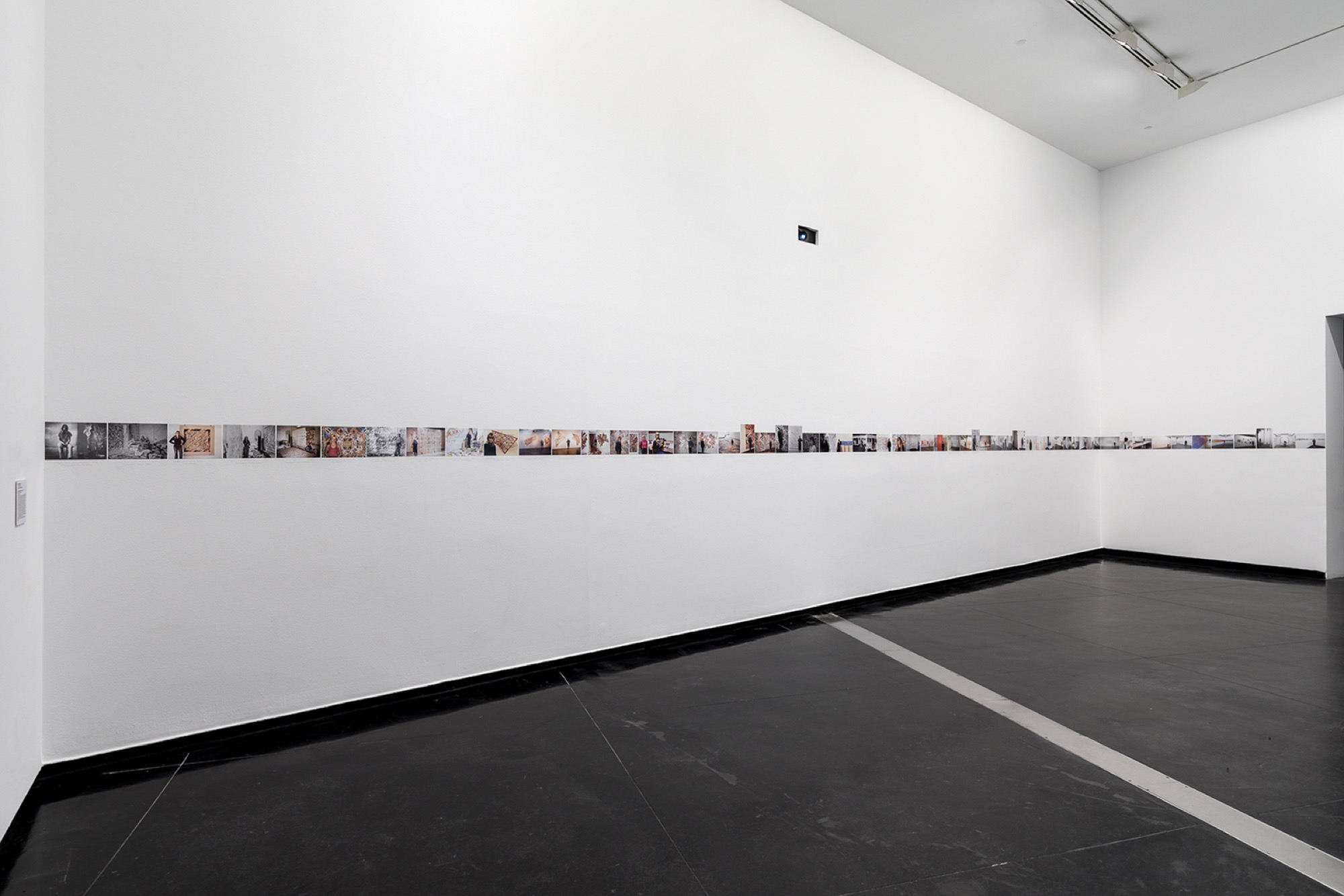 Elizabeth Gower, <em>Portrait of the artist as a young woman</em>(installation view), 1974 – 2017, photographs and digital prints, installation view. Image credit: Andrew Curtis, © the artist, courtesy of the artist, Sutton Gallery, Melbourne and Milani Gallery, Brisbane.