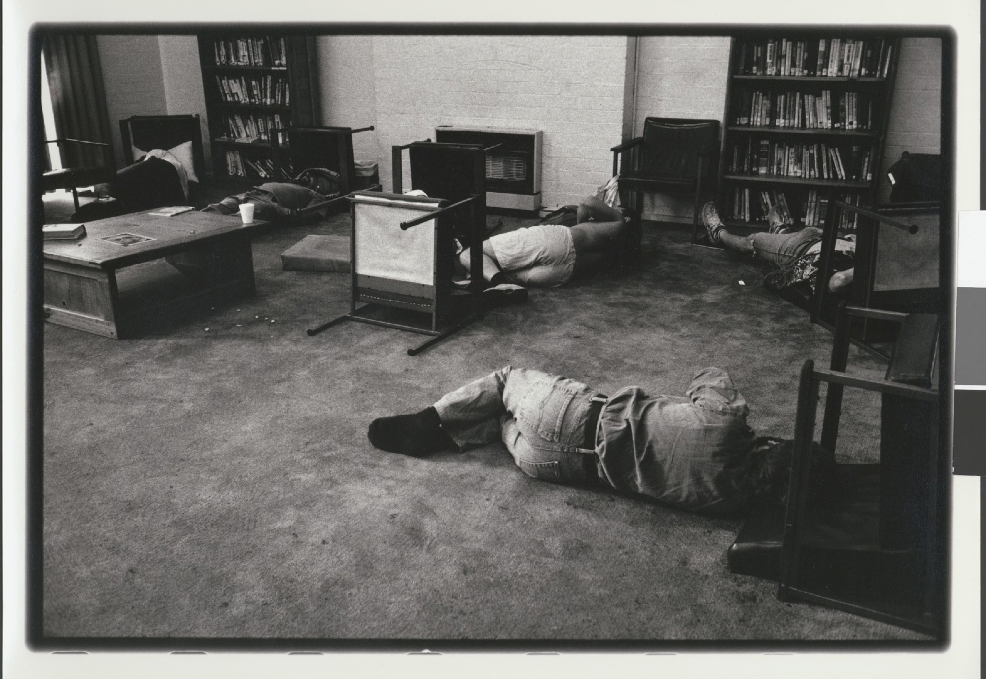 Mathias Heng, <em>The Gill Memorial Home</em>, 217 A’Beckett Street, Melbourne. Photographic print (gelatin silver), 1995, 30.3 × 40.6 cm, H95.190/16. Courtesy of The State Library of Victoria.