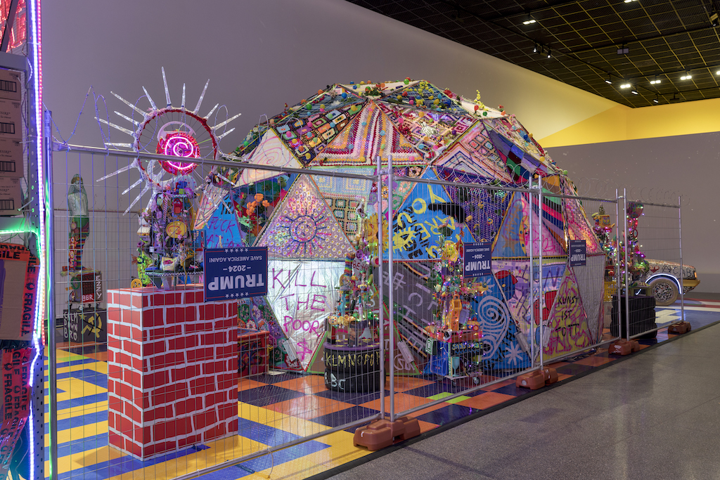 Installation view of Paul Yore, <em>WORD MADE FLESH</em>, ACCA, 2022.