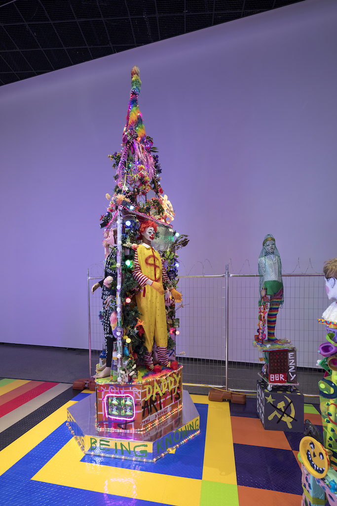Installation view of Paul Yore, <em>WORD MADE FLESH</em>, ACCA, 2022.