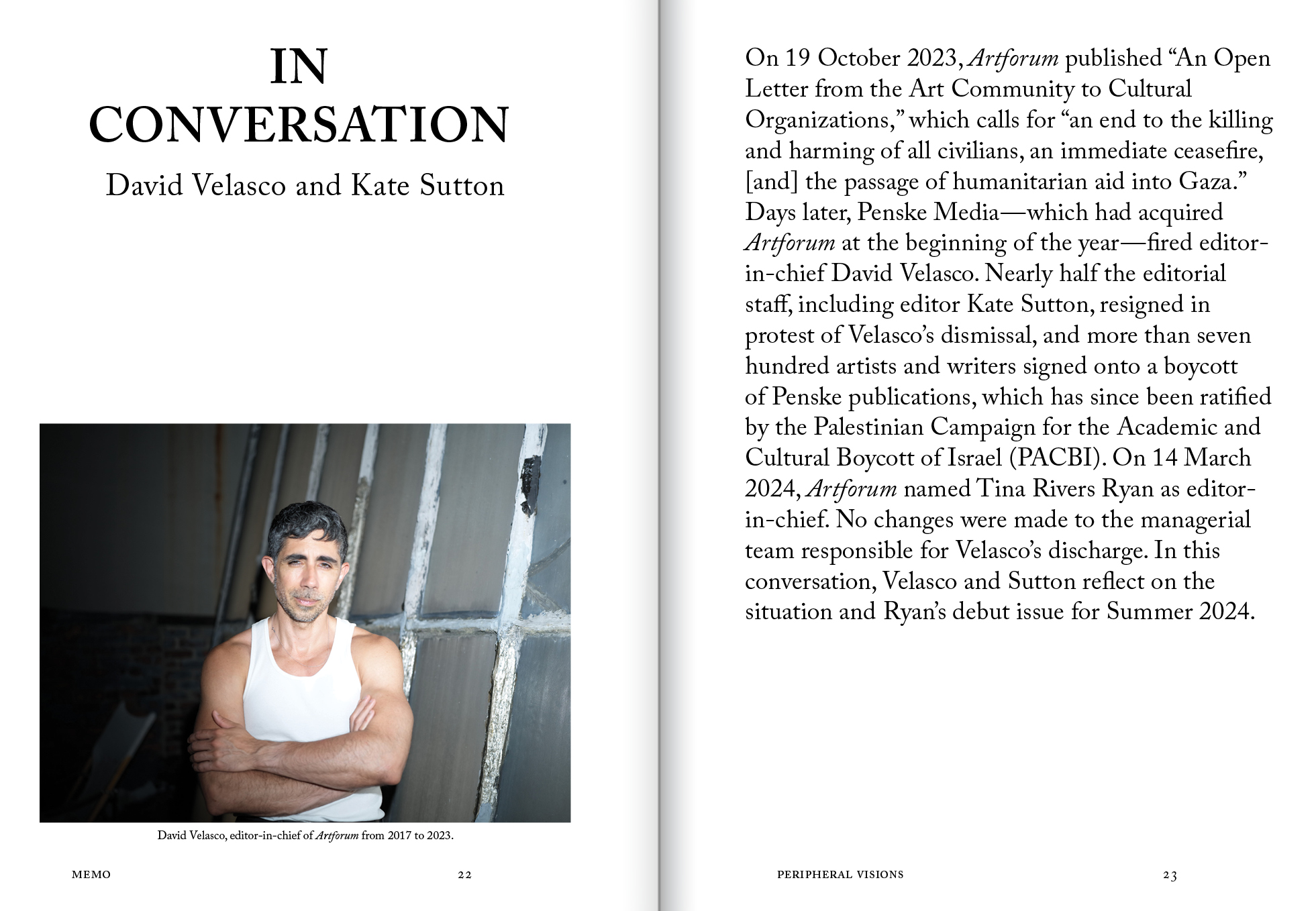 Memo, Issue 2