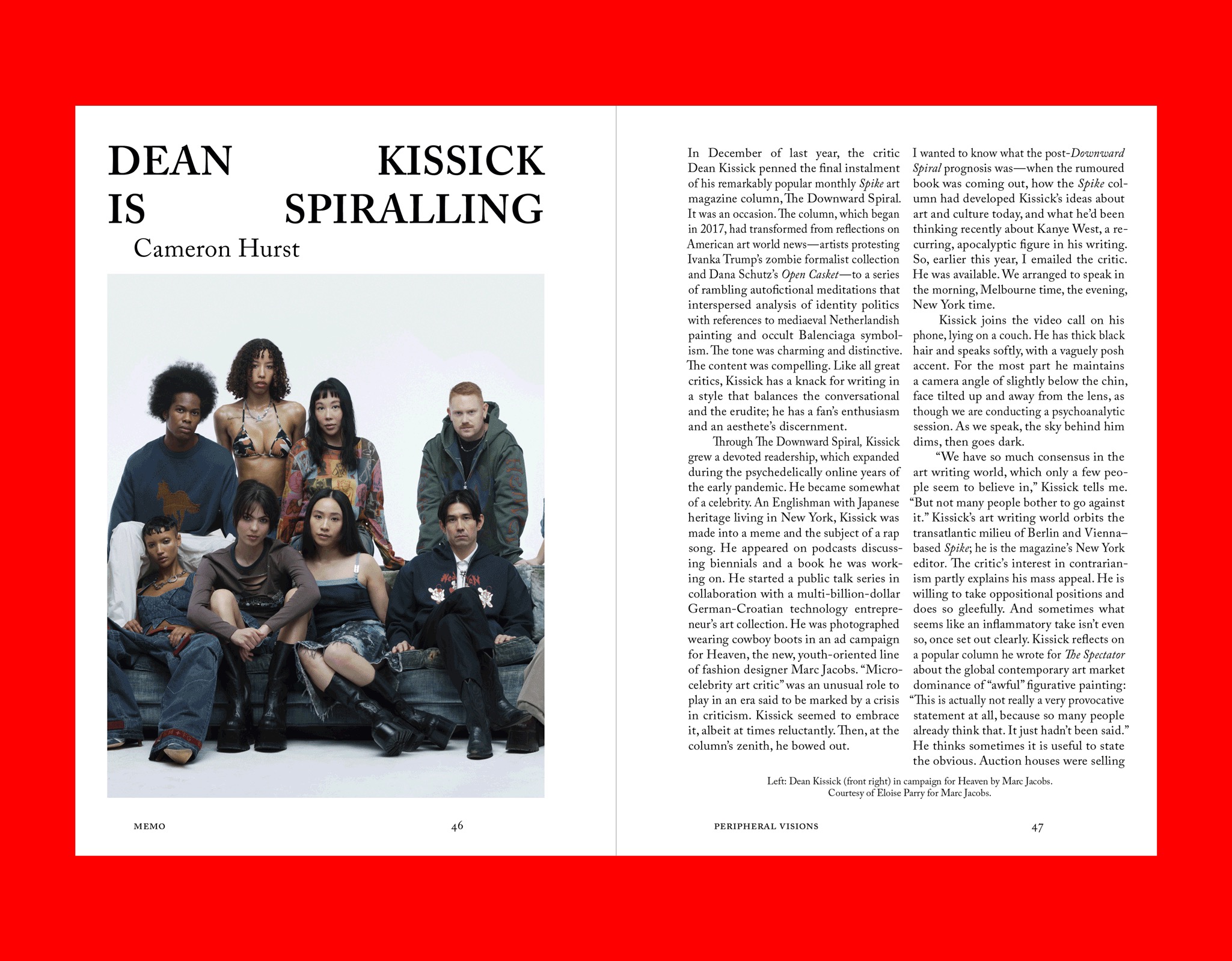 Memo, Issue 1